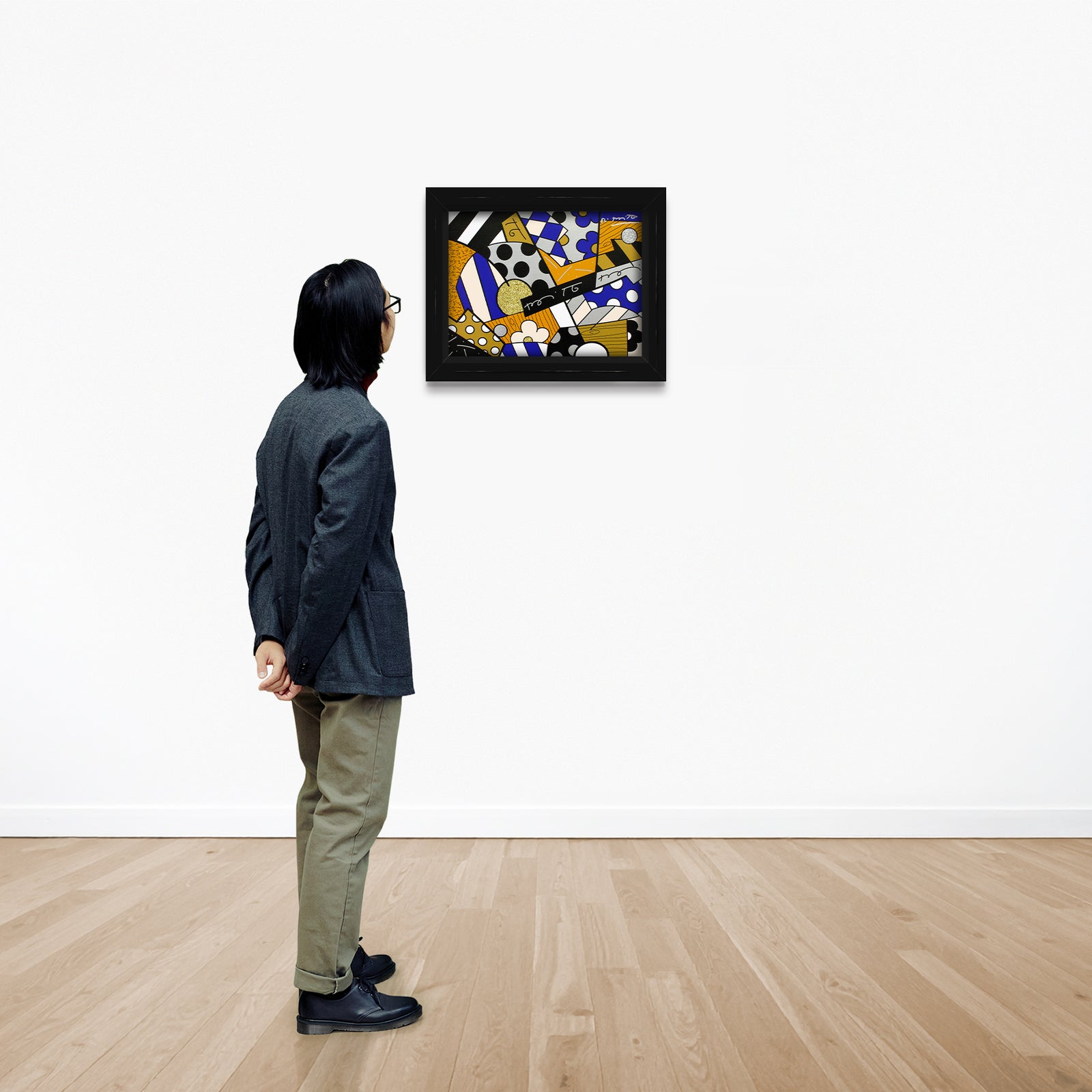 the blues limited edition print colorful decorative collectible gift idea