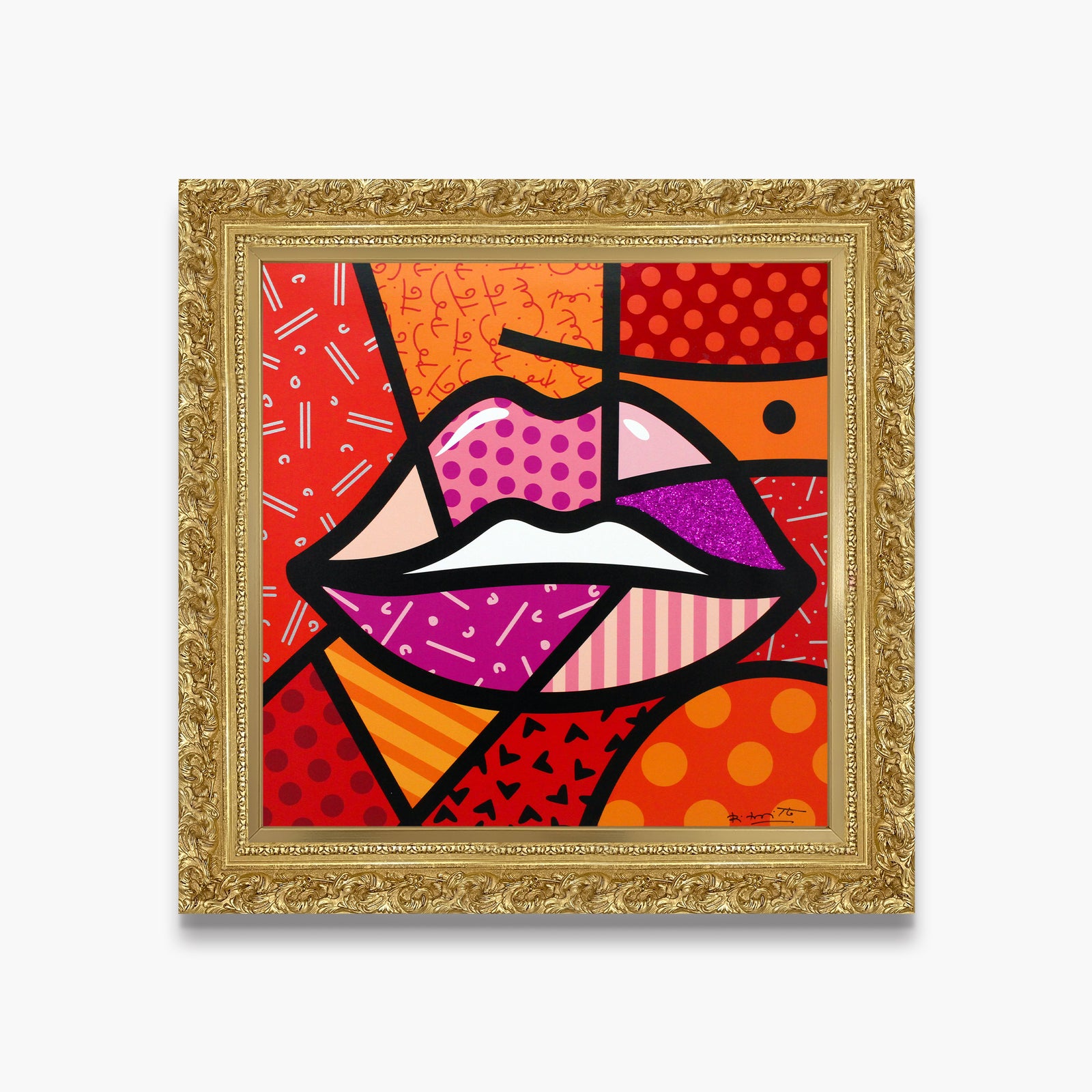 delicious limited edition print artistic colorful design collectible