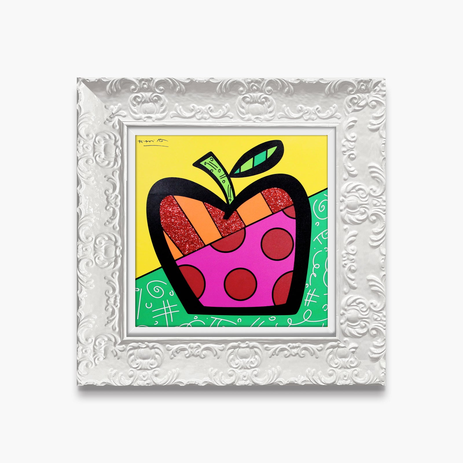 modern pop art israel collection apple limited edition vibrant home decor