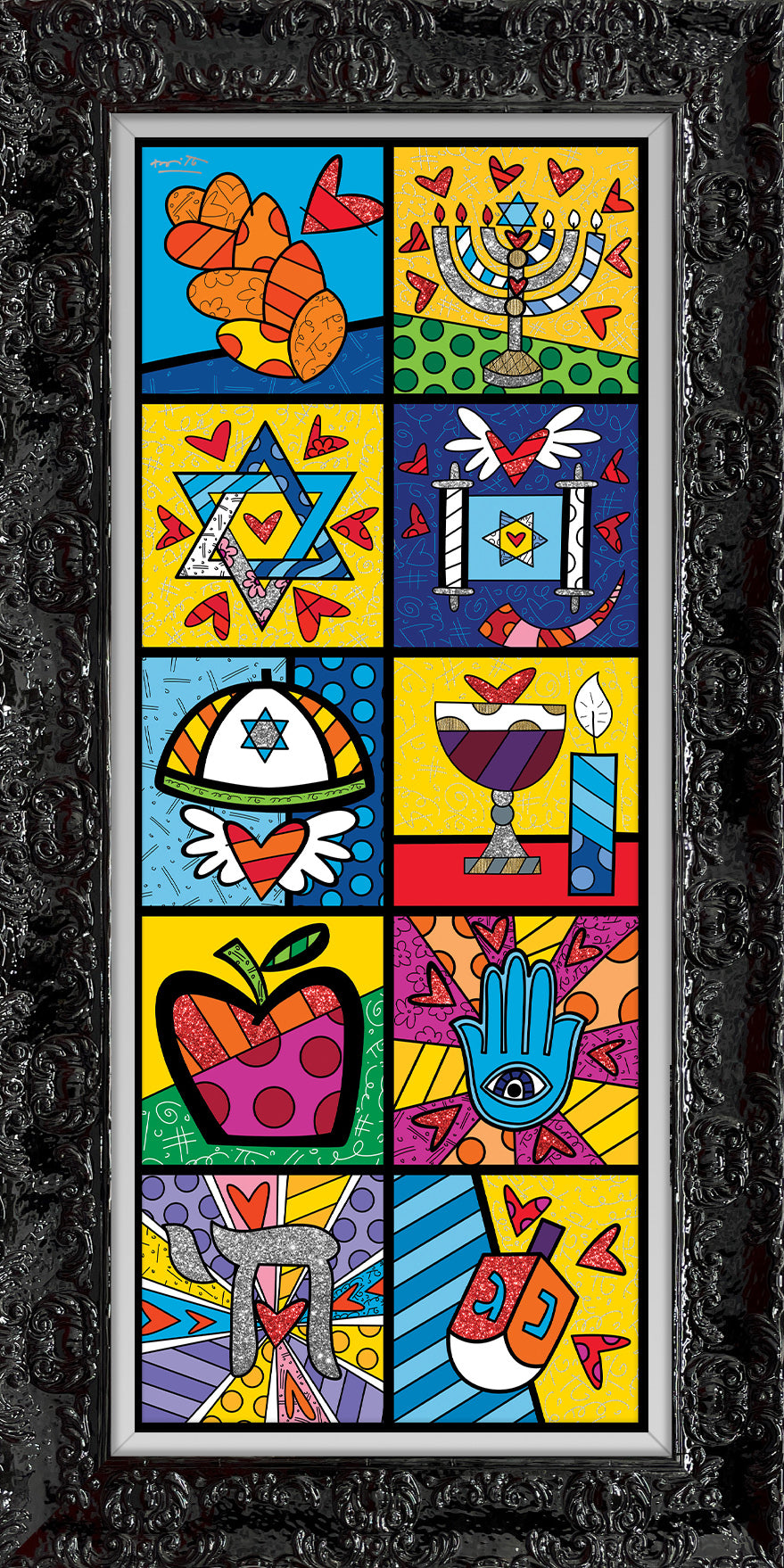 israel collection vertical limited edition colorful decorative collectible gift idea