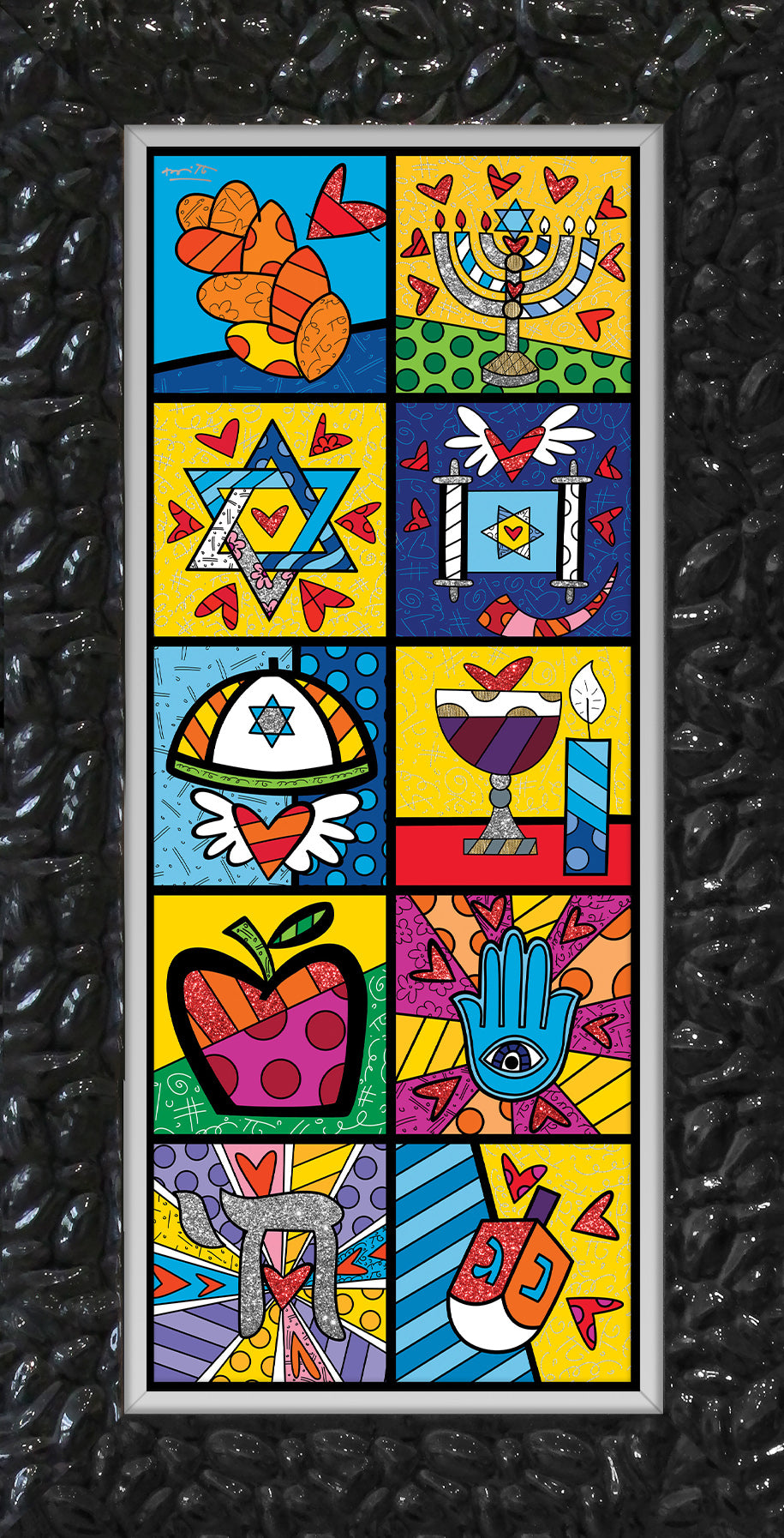 israel collection vertical limited edition artistic colorful design collectible