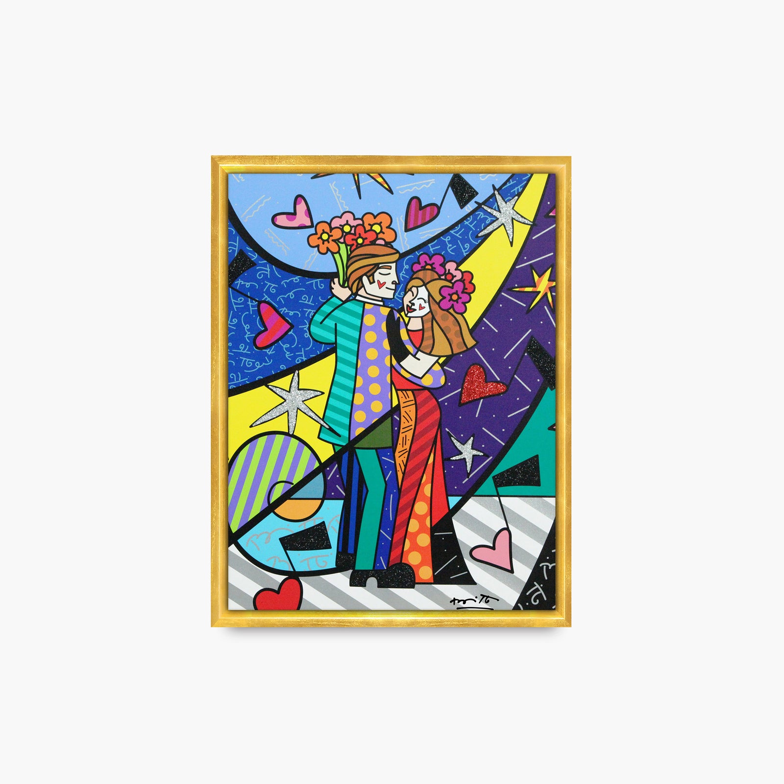 first dance limited edition print artistic colorful design collectible