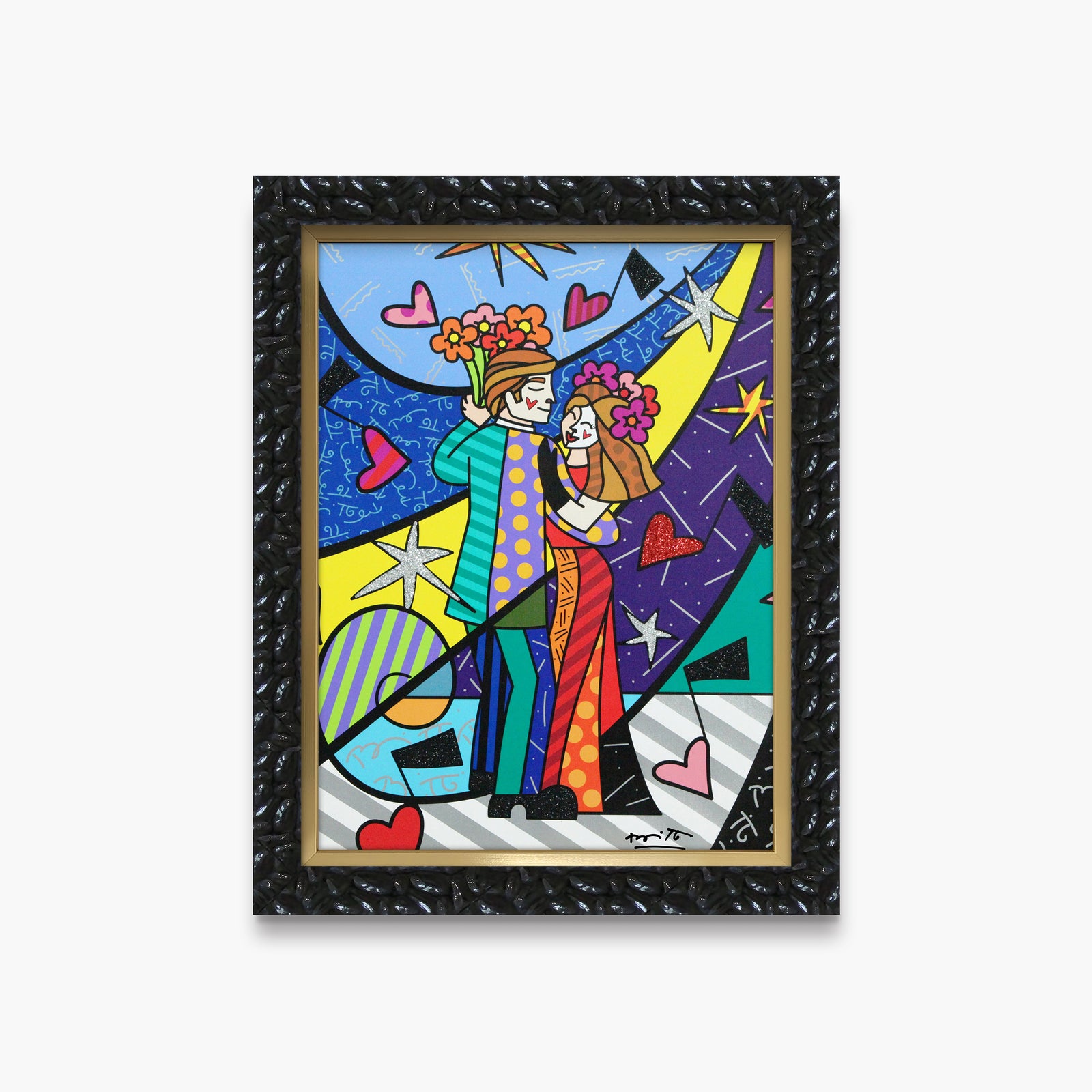 modern pop art first dance limited edition print vibrant home decor