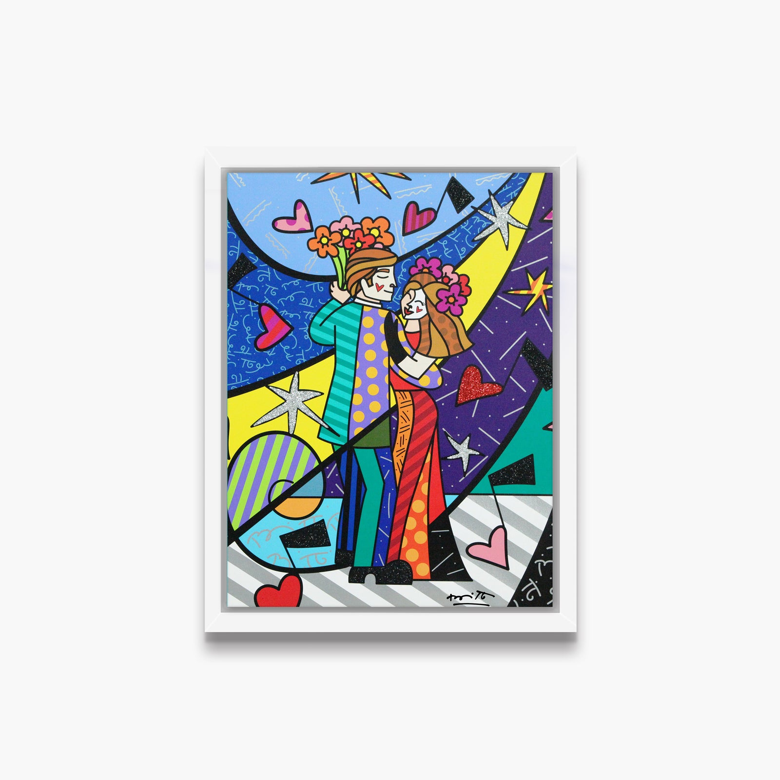 first dance limited edition print artistic colorful design collectible