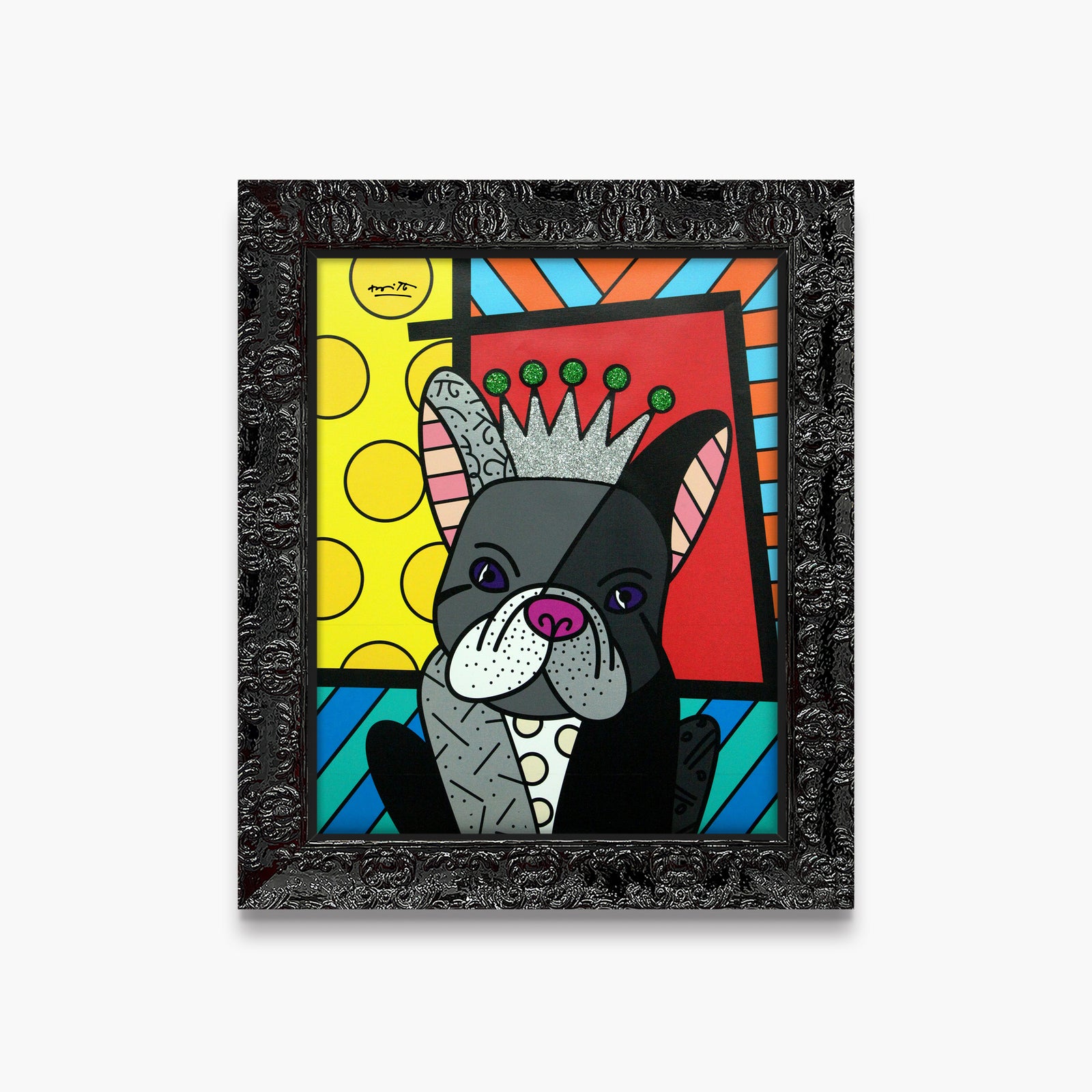royalty limited edition print artistic colorful design collectible