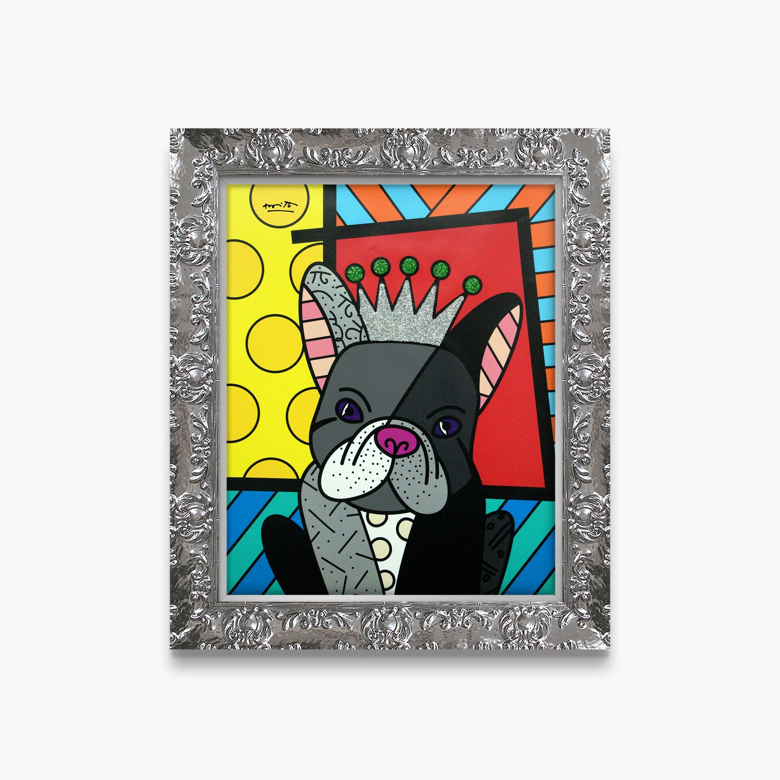 royalty limited edition print artistic colorful design collectible