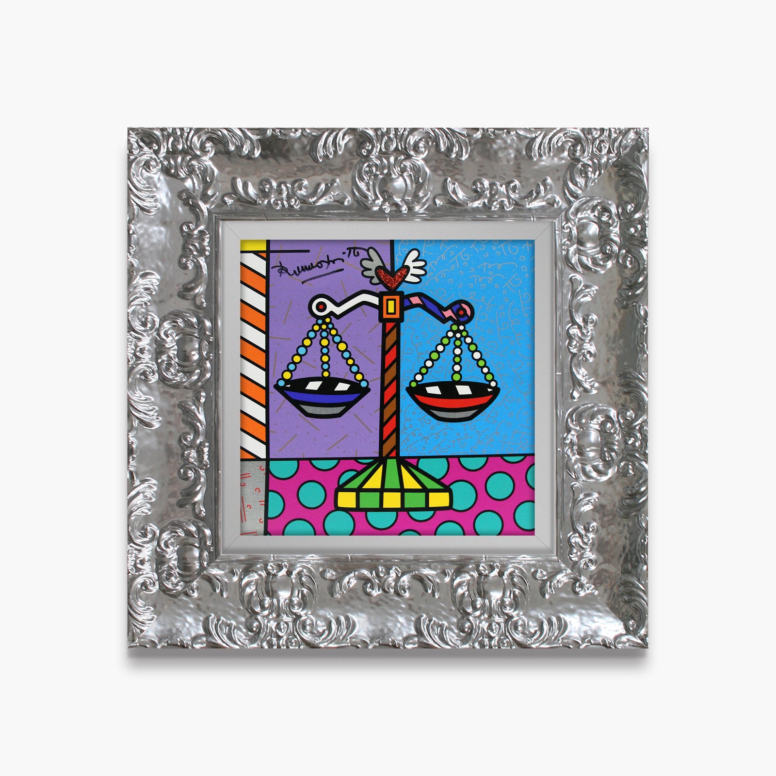libra limited edition print colorful decorative collectible gift idea