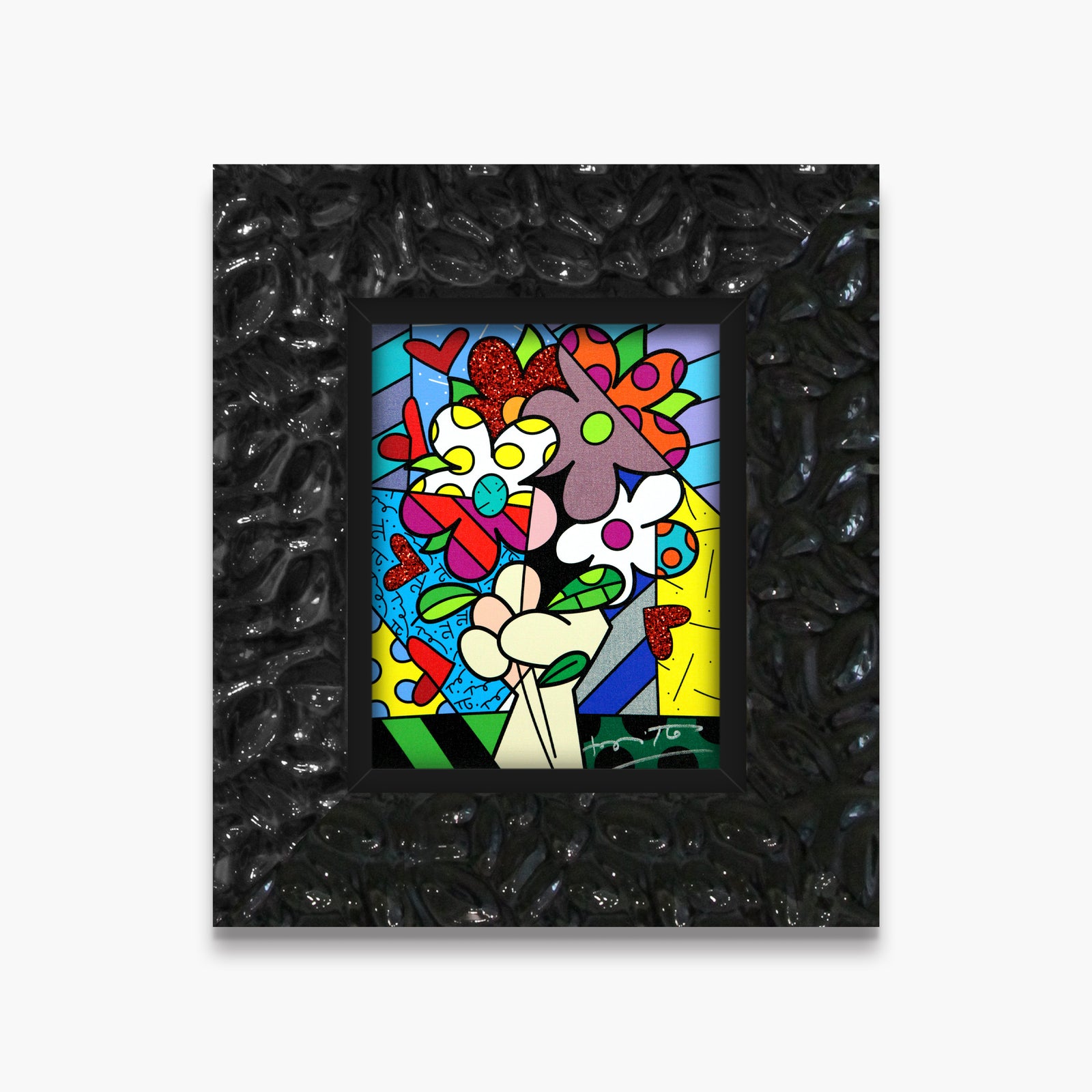 modern pop art from me limited edition print vibrant home decor