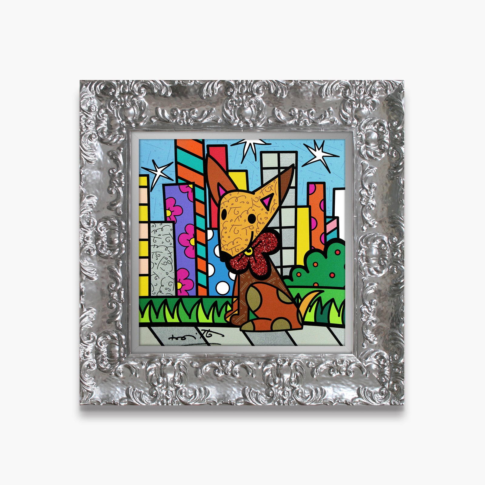 modern pop art mexicana limited edition print vibrant home decor