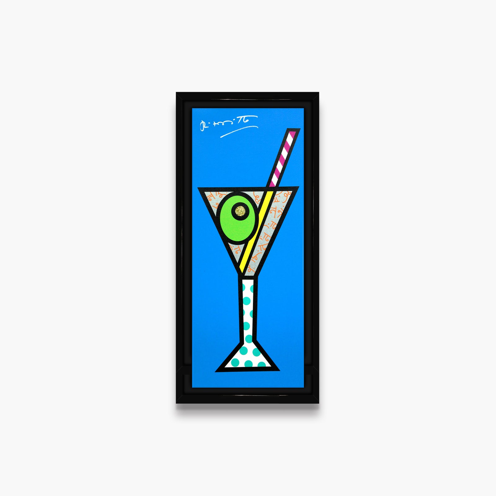 Blue Martini - Limited Edition Print