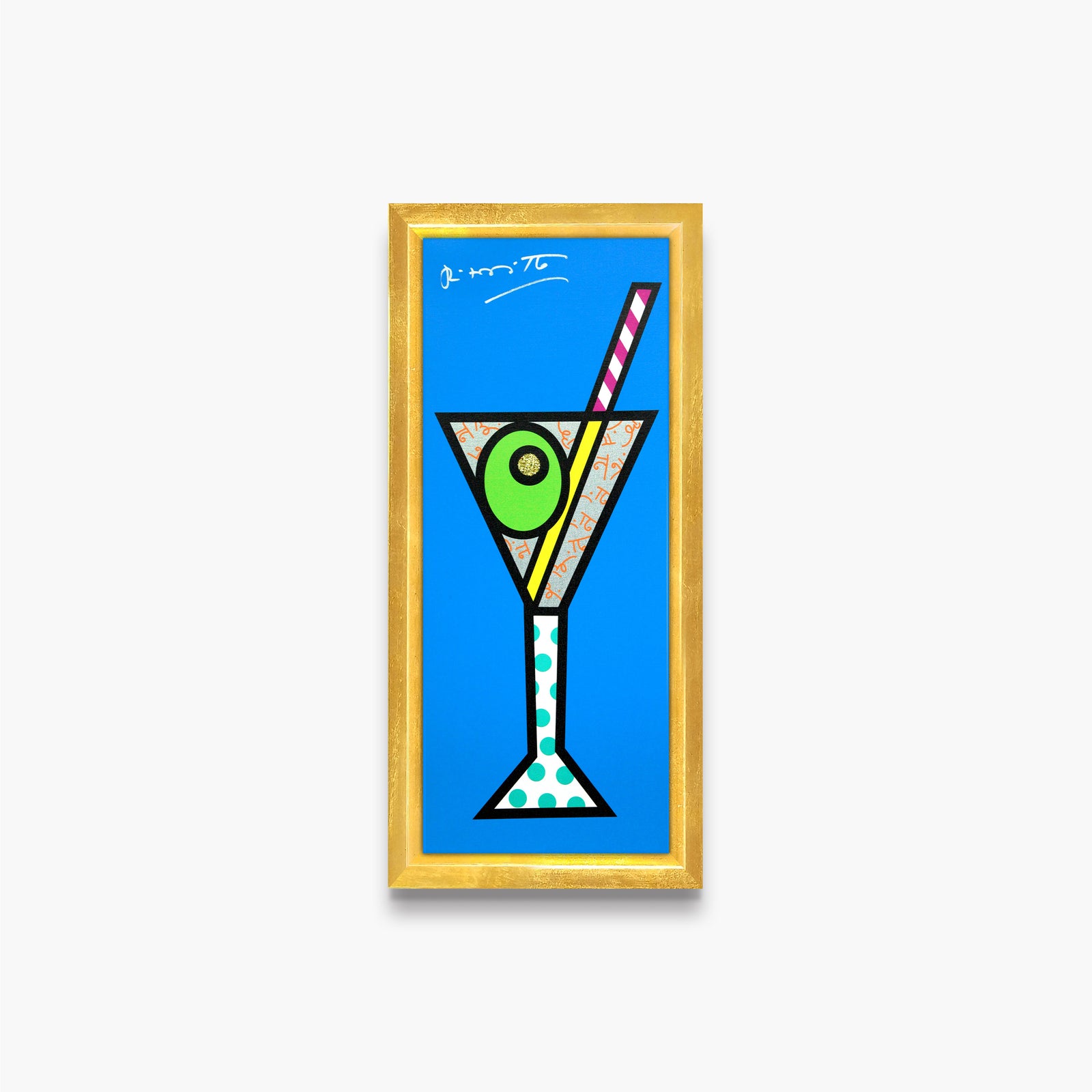 Blue Martini - Limited Edition Print