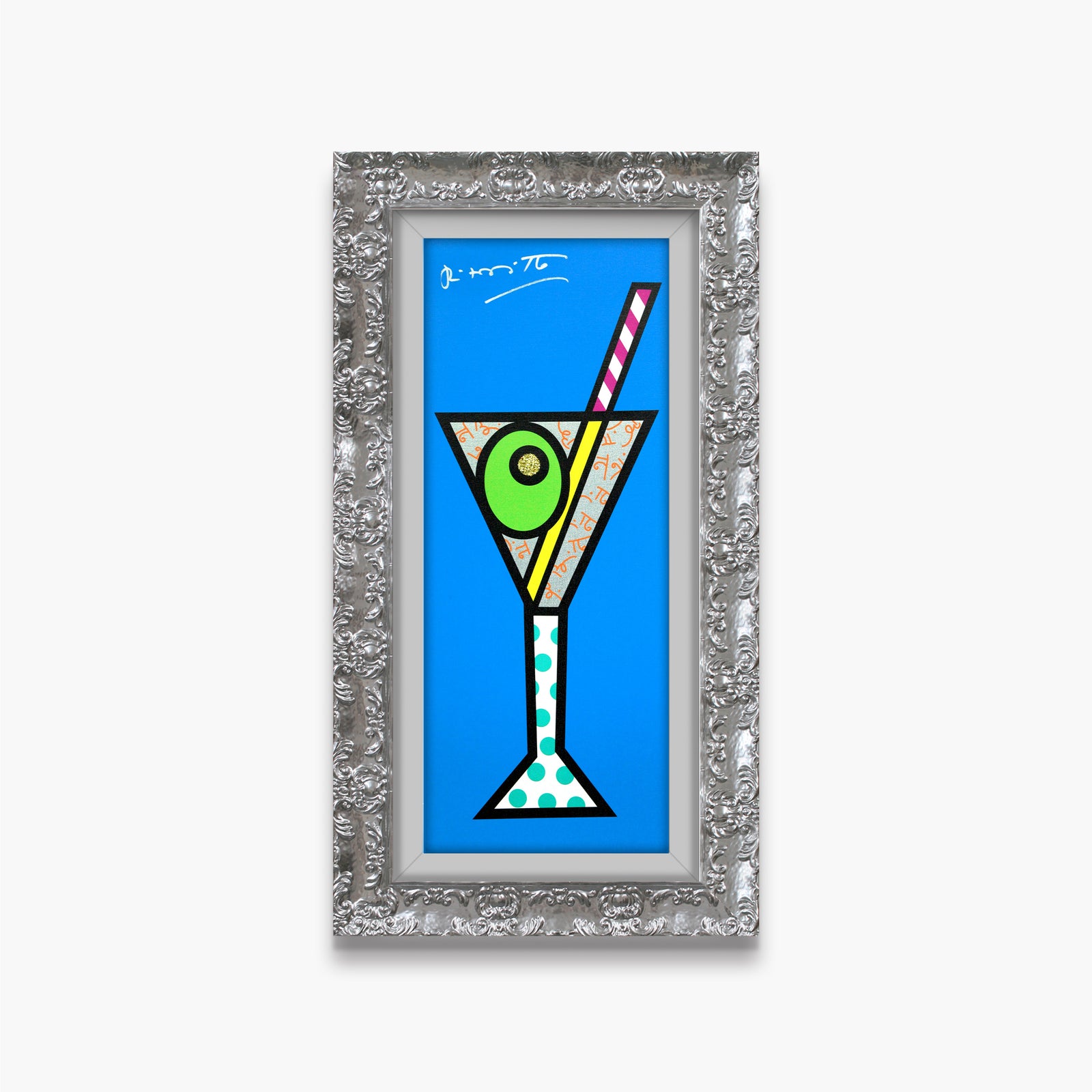 Blue Martini - Limited Edition Print