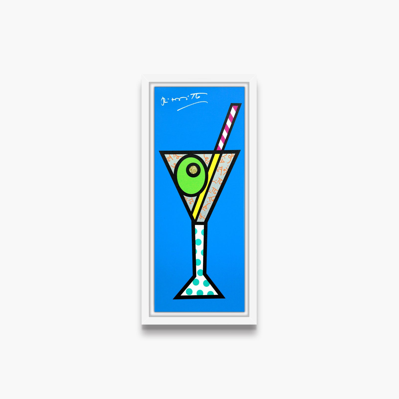 Blue Martini - Limited Edition Print
