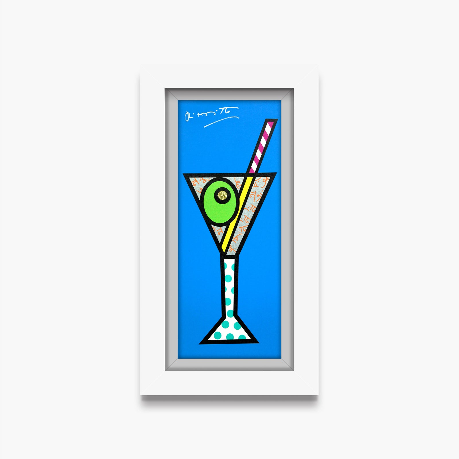 Blue Martini - Limited Edition Print