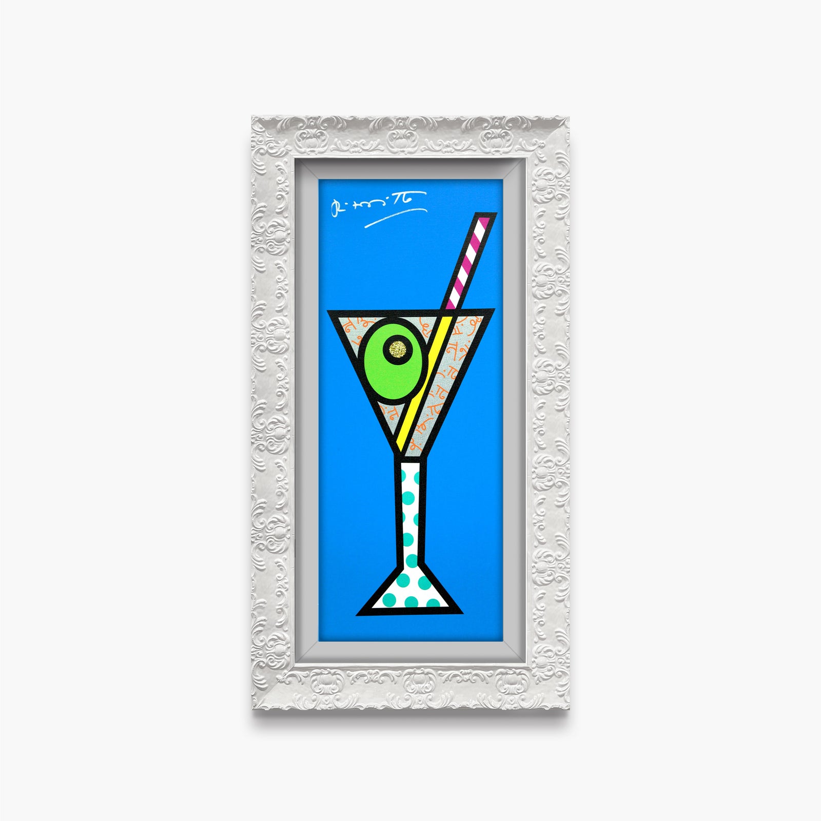 Blue Martini - Limited Edition Print