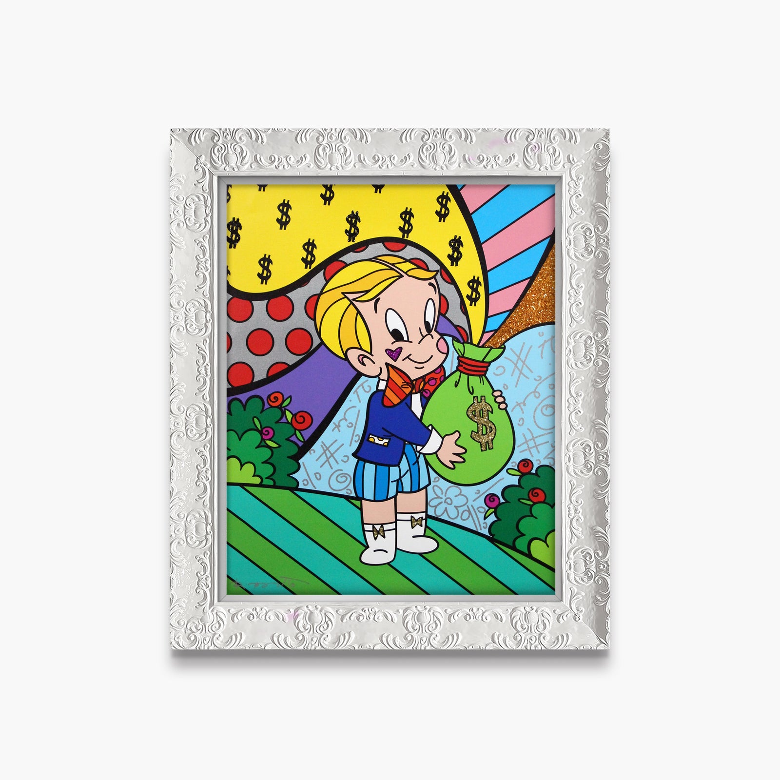 richie rich nbcuniversal limited edition artistic colorful design collectible