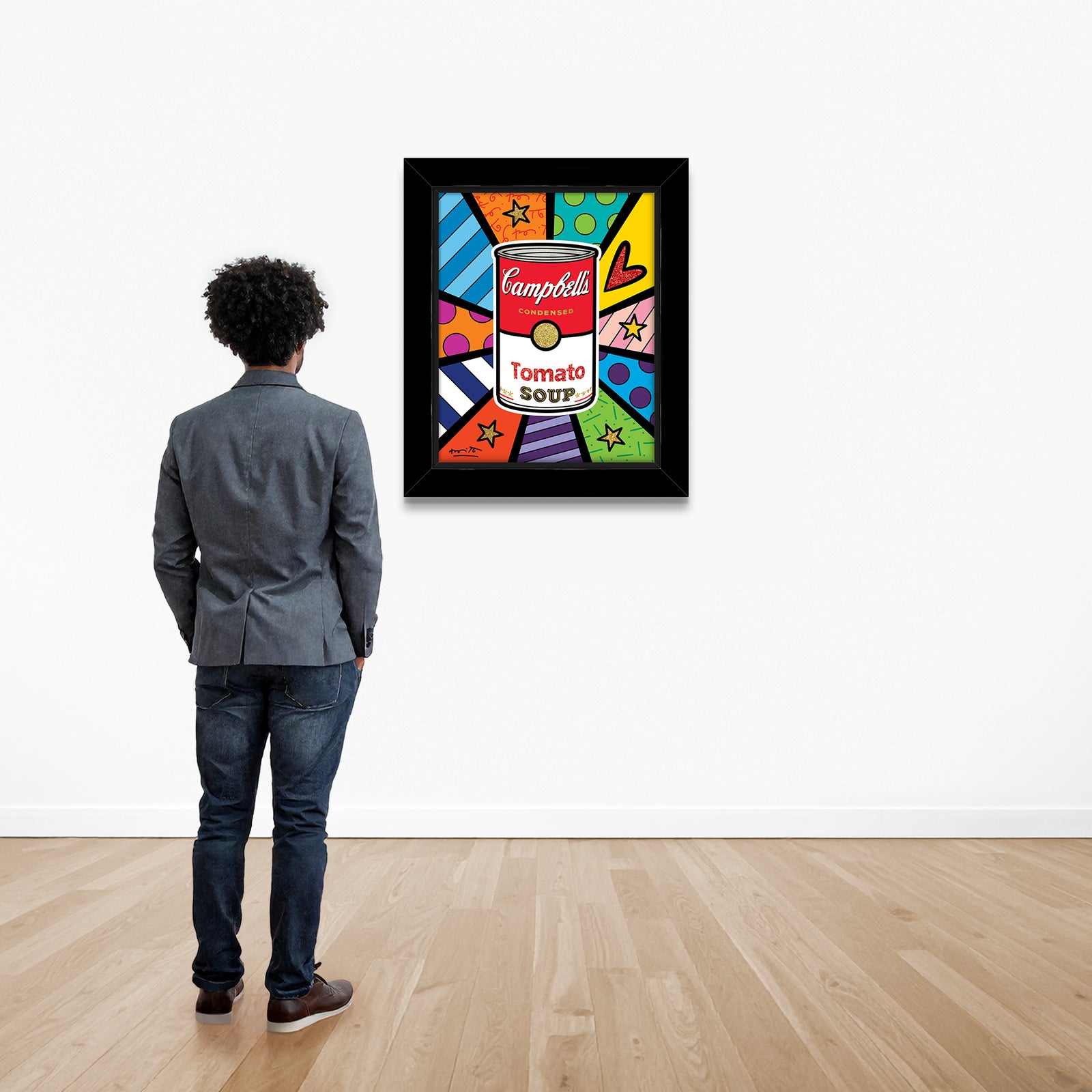 campbells soup limited edition print colorful decorative collectible gift idea