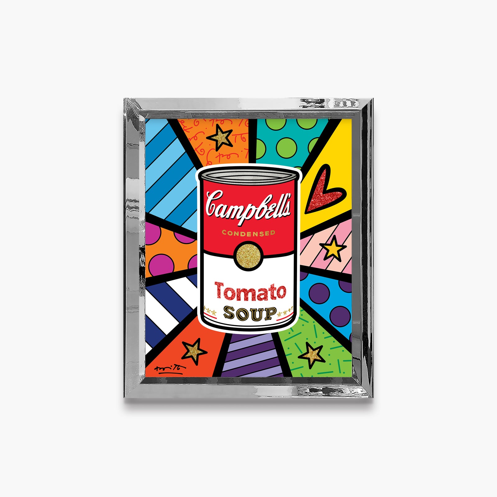 campbells soup limited edition print colorful decorative collectible gift idea
