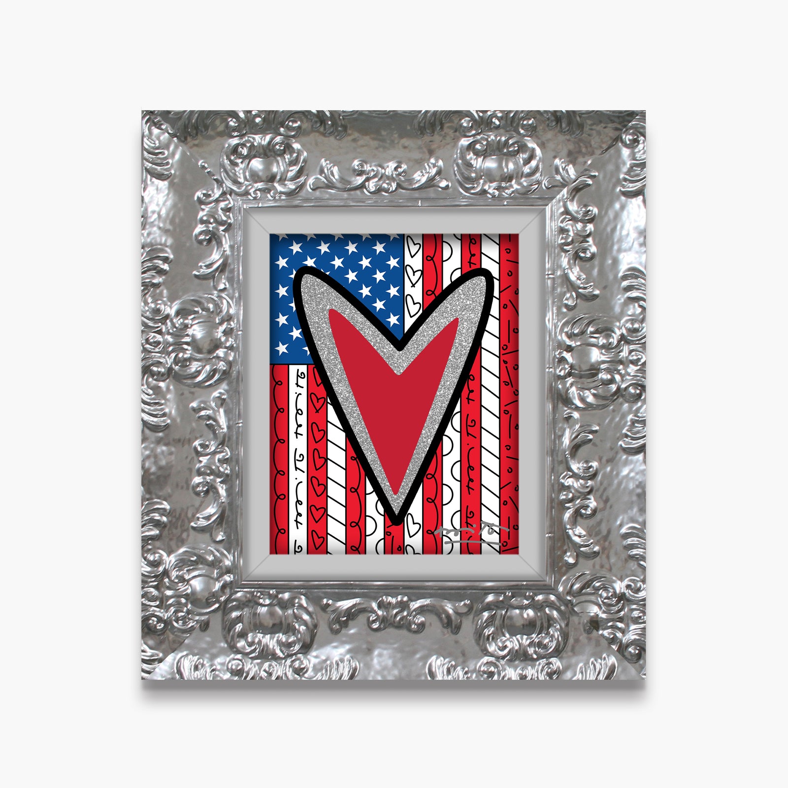america limited edition print colorful decorative collectible gift idea