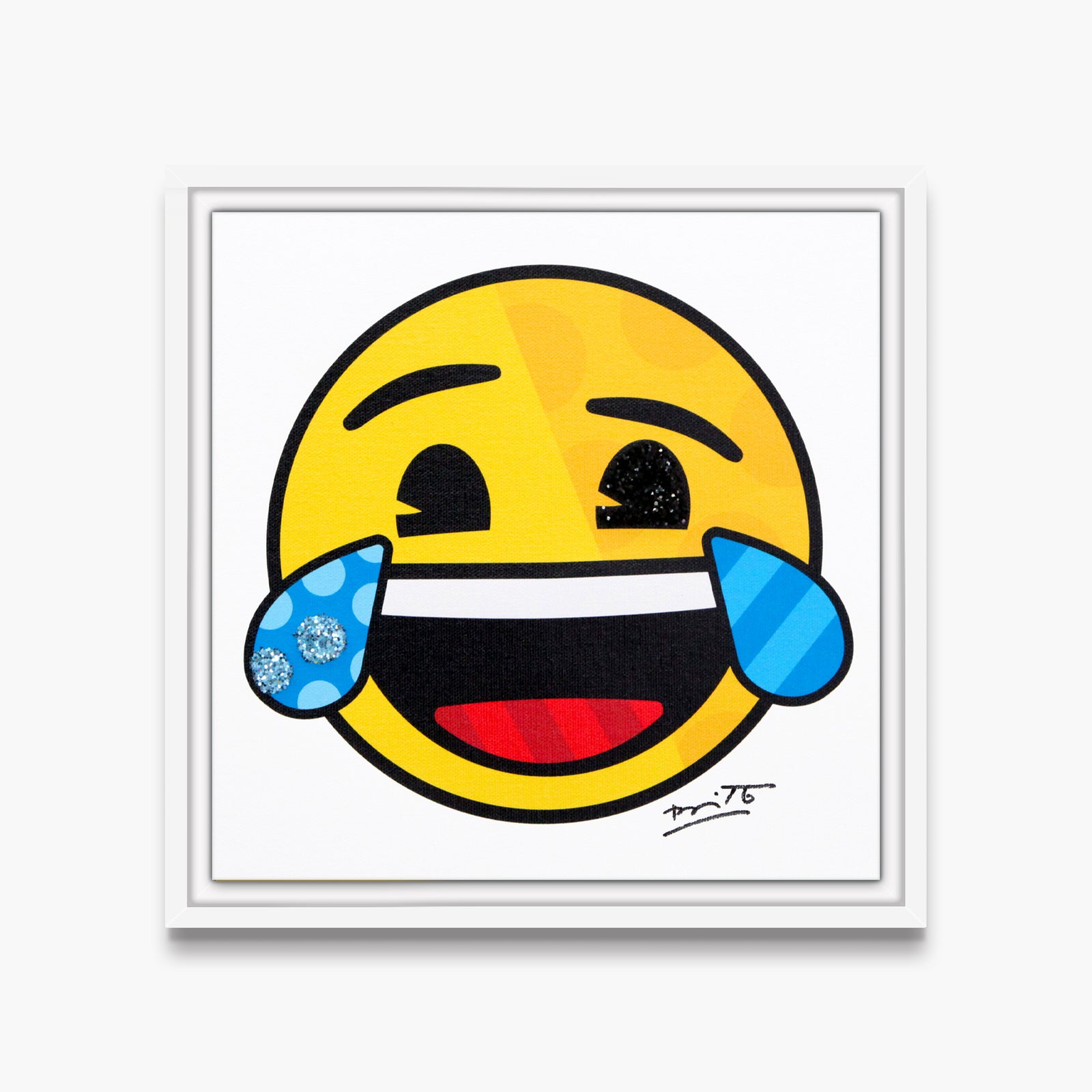 happy for you emoji by artistic colorful design collectible