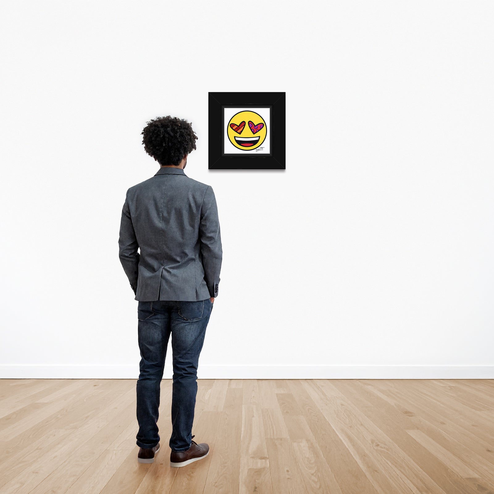 love you emoji by britto colorful decorative collectible gift idea
