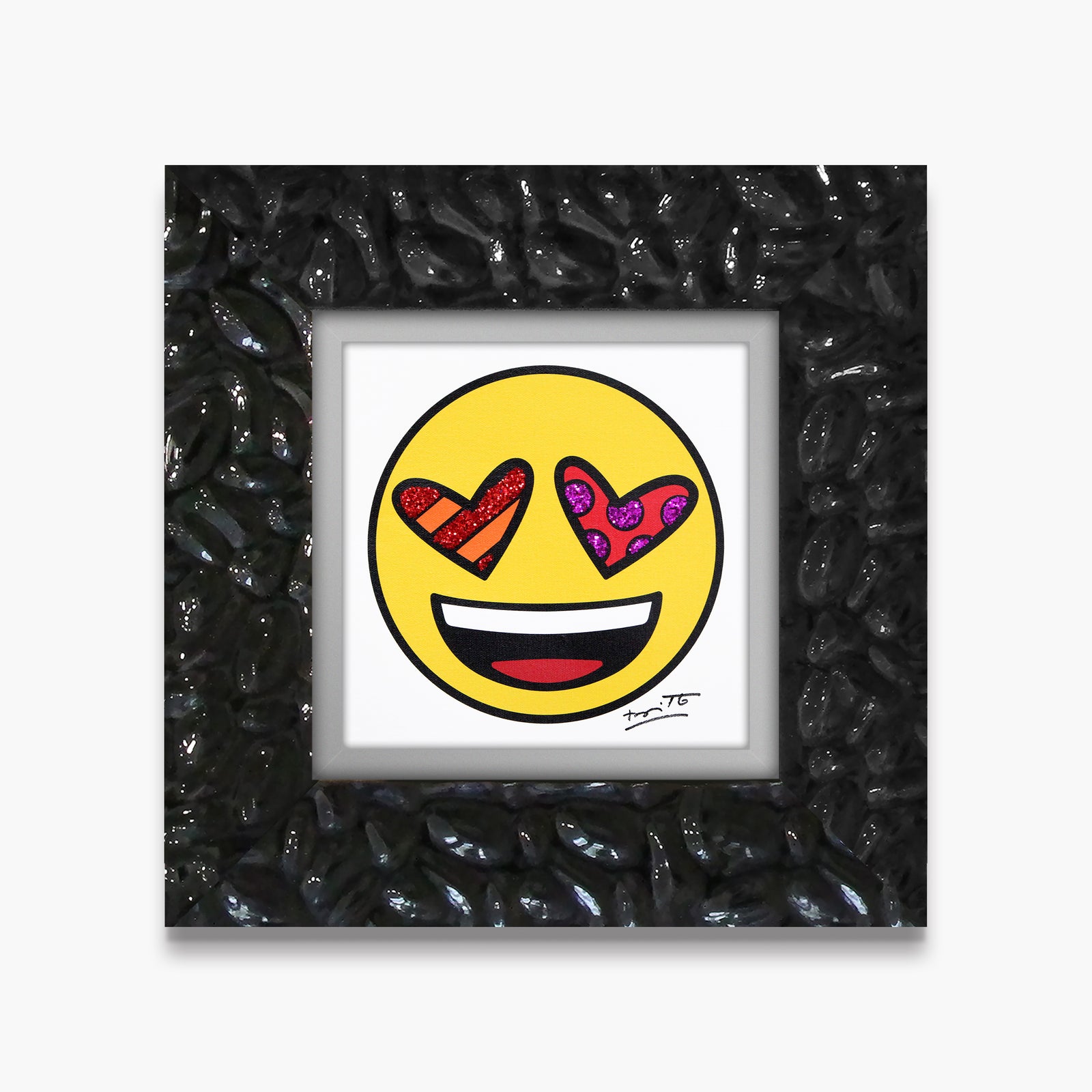 modern pop art love you emoji by britto vibrant home decor