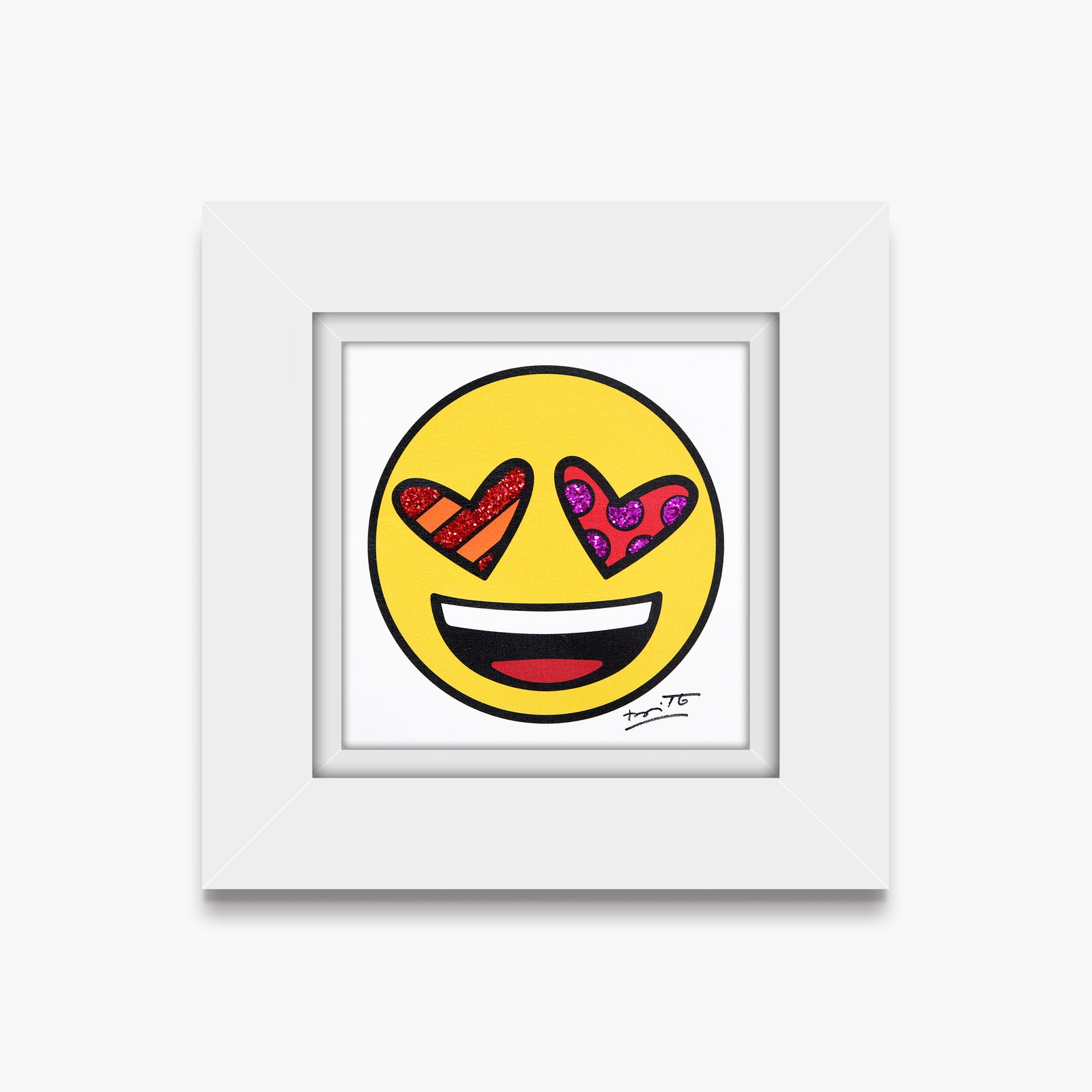 love you emoji by britto colorful decorative collectible gift idea