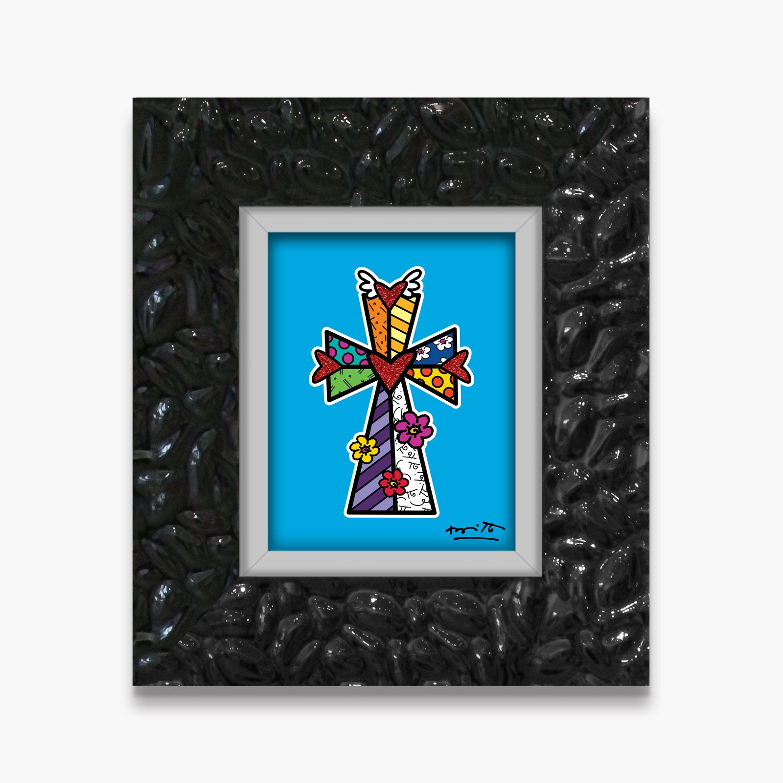 modern pop art blessings limited edition print vibrant home decor