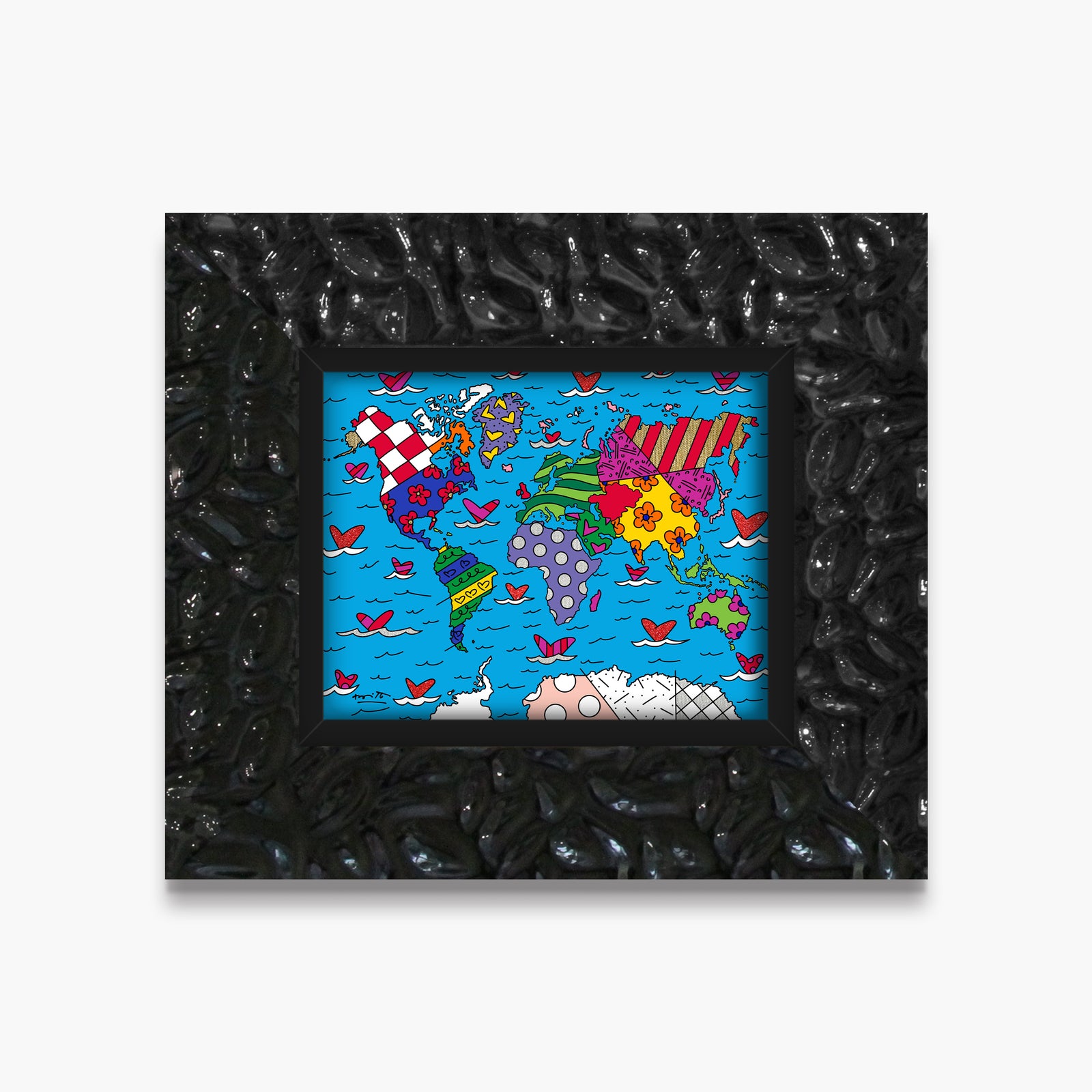 small world limited edition print colorful decorative collectible gift idea