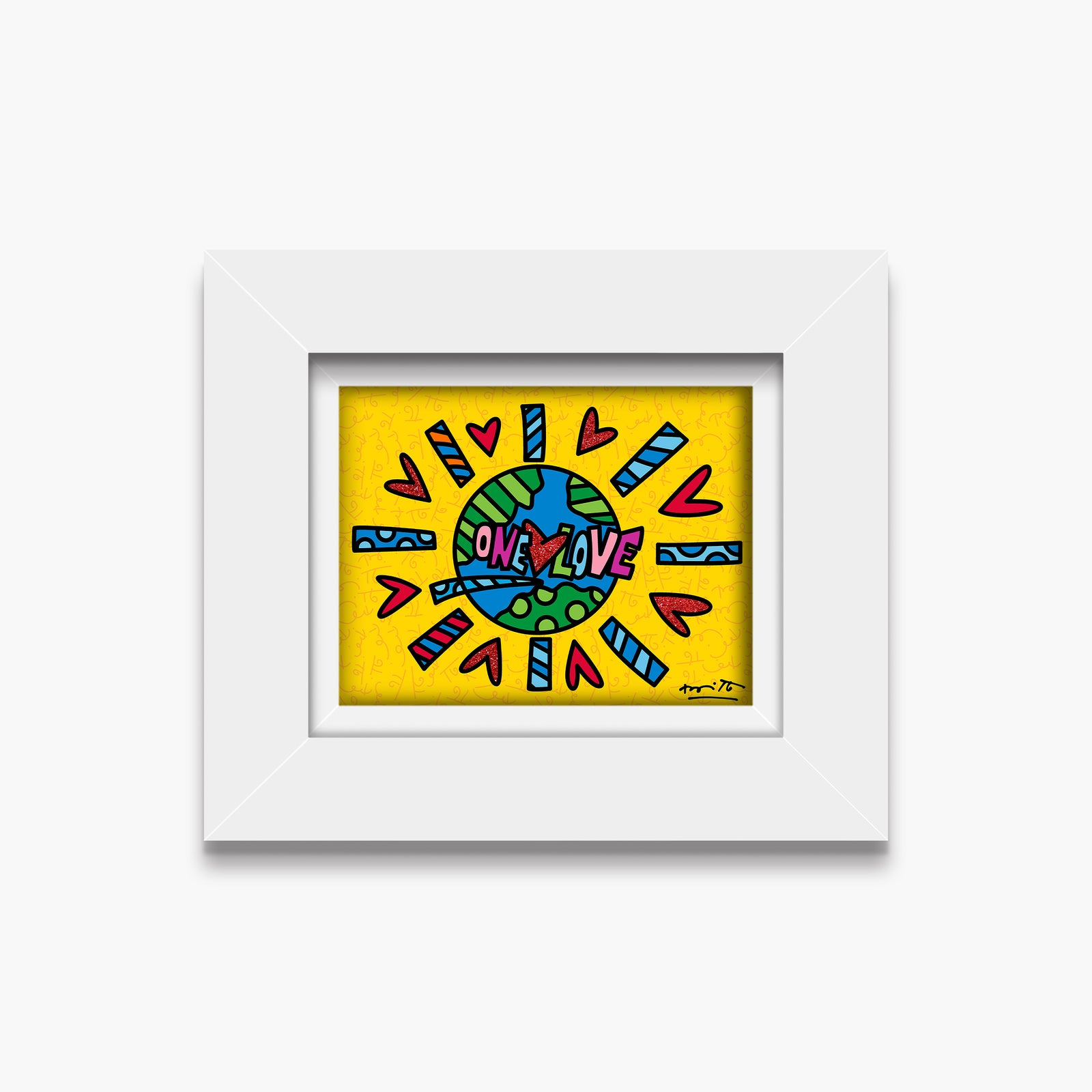 one love limited edition print colorful decorative collectible gift idea