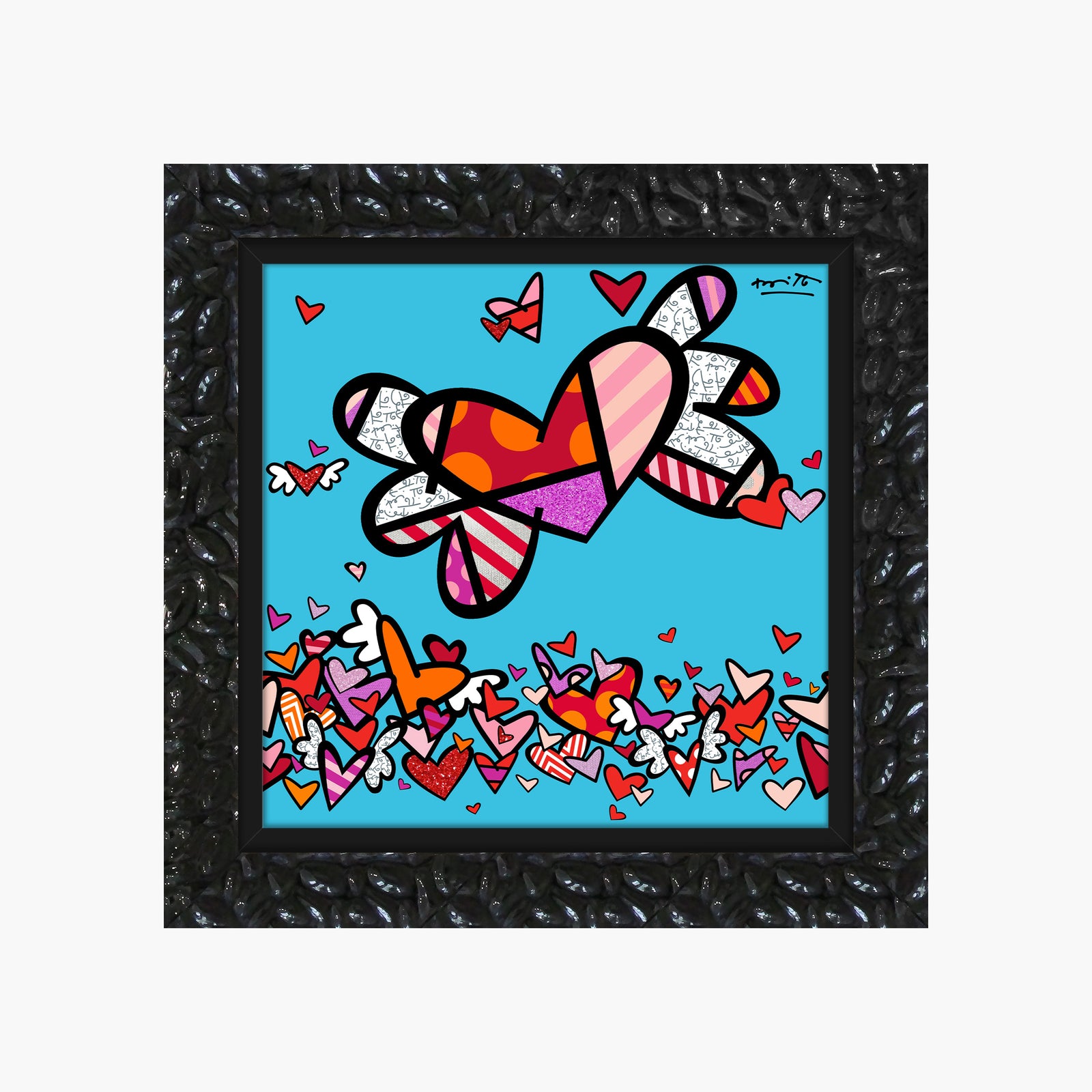 flow ii hearts limited edition colorful decorative collectible gift idea