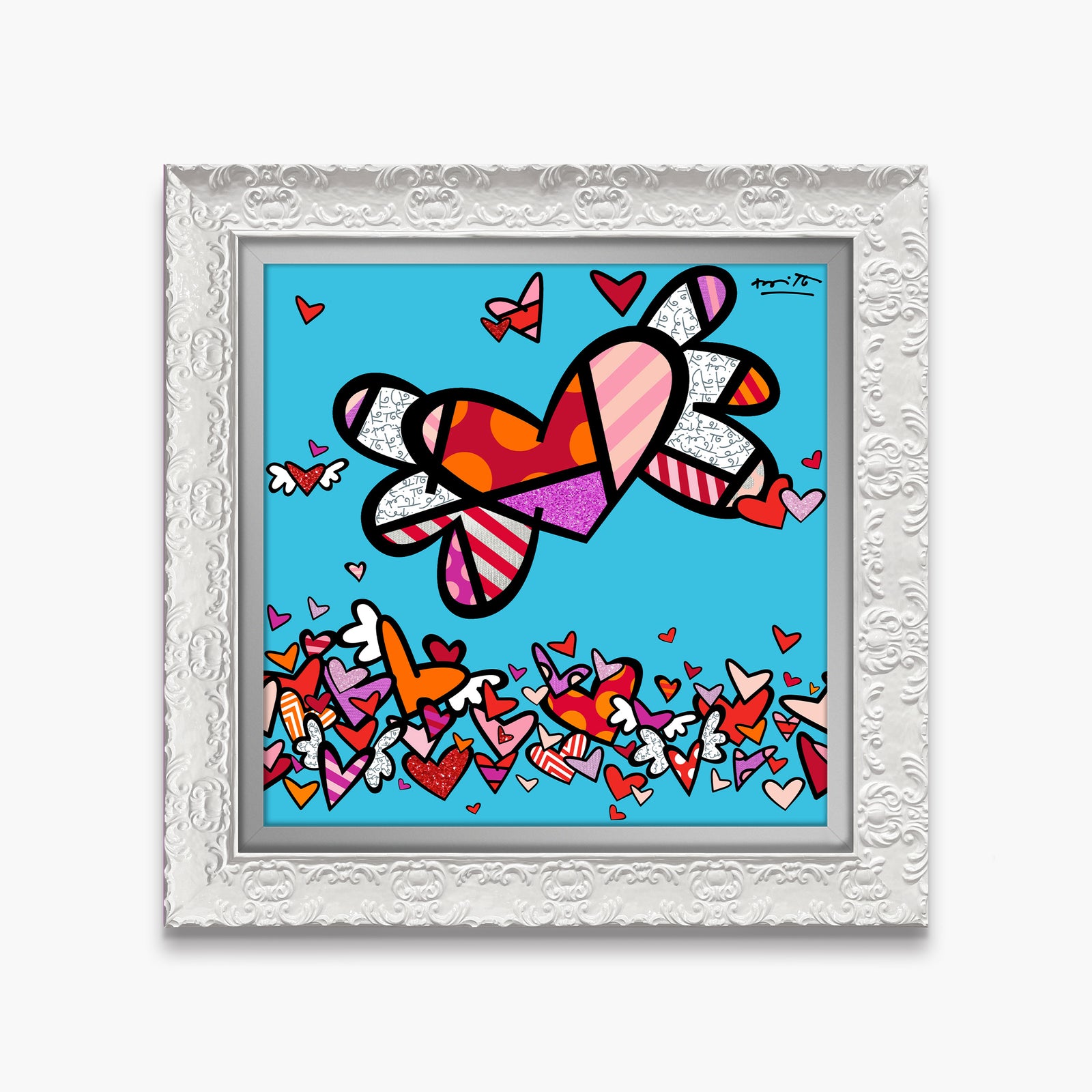 flow ii hearts limited edition colorful decorative collectible gift idea