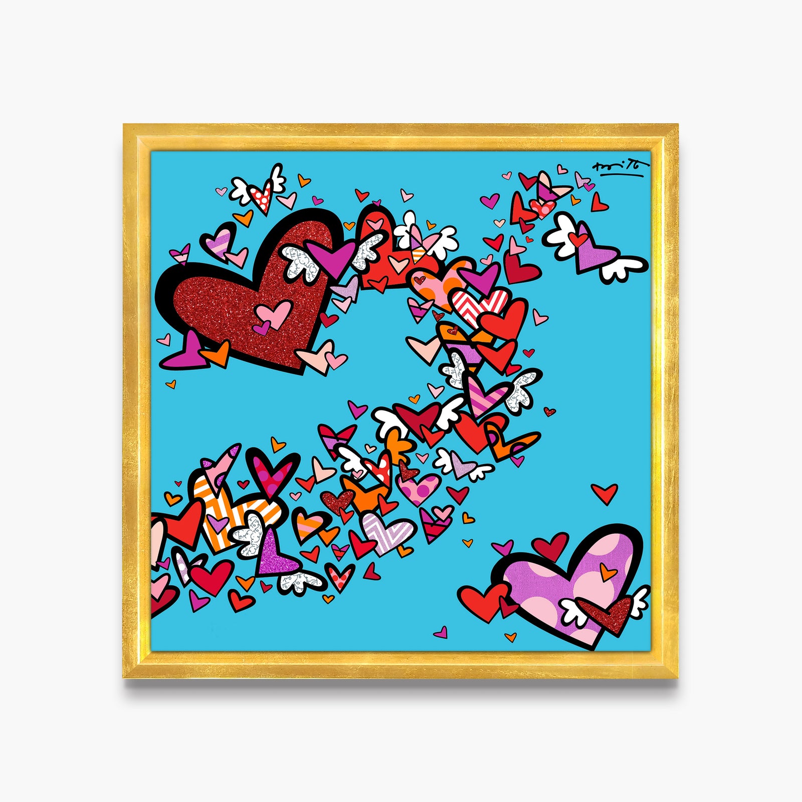 FLOW III (Hearts) - Limited Edition Print
