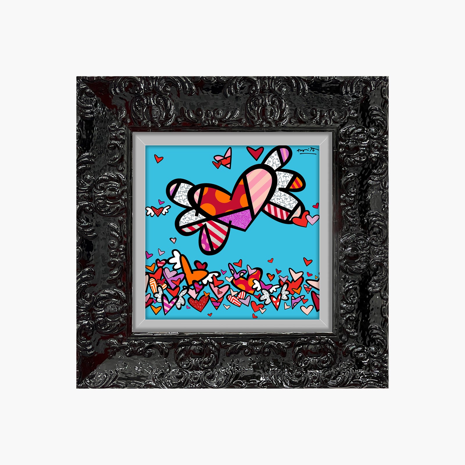 modern pop art little flow ii limited edition vibrant home decor