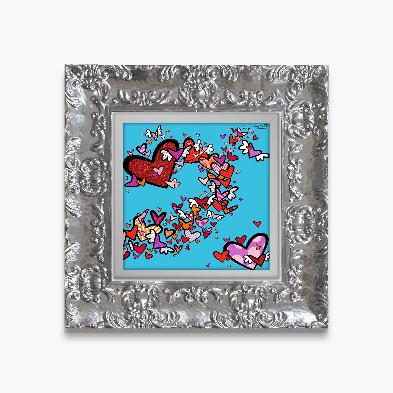 modern pop art little flow iii limited edition vibrant home decor