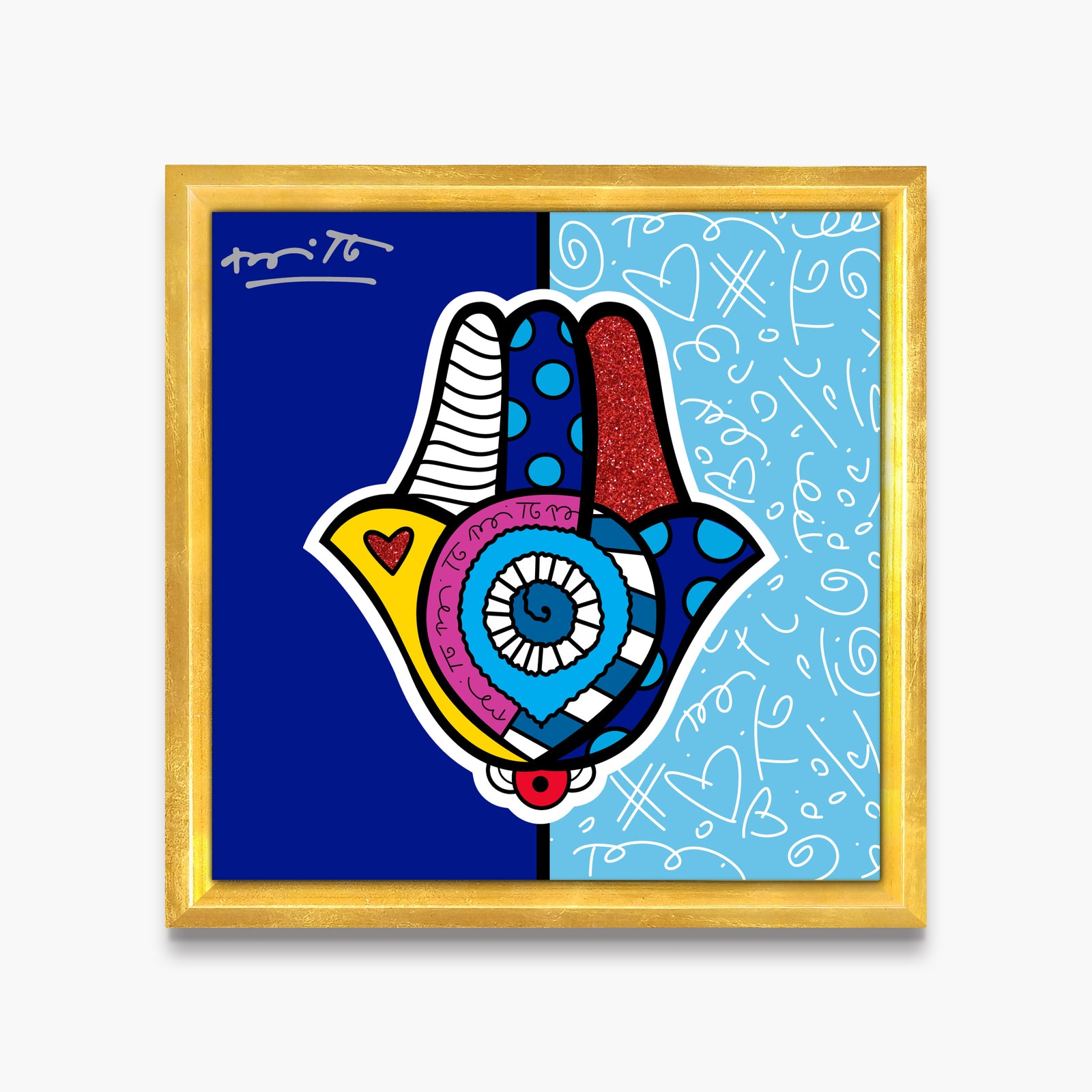 Mazel Tov (Hamsa) - Limited Edition Print