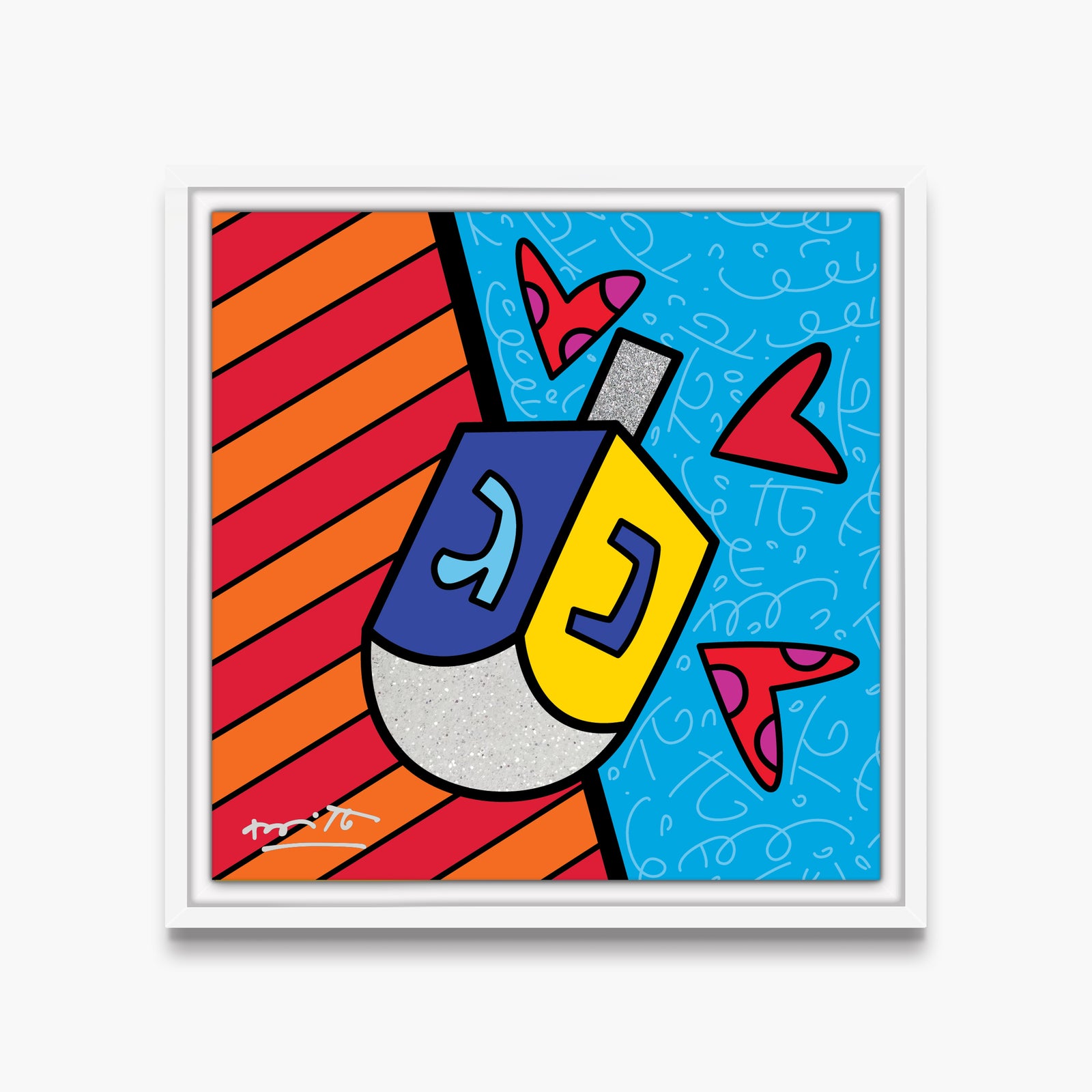 Mazel Tov (Dreidel) - Limited Edition Print