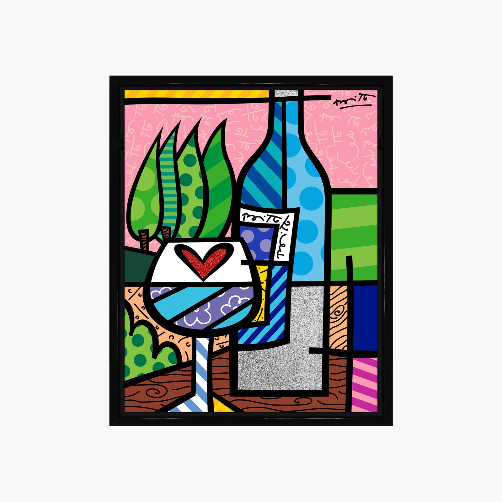 to happiness limited edition print colorful decorative collectible gift idea