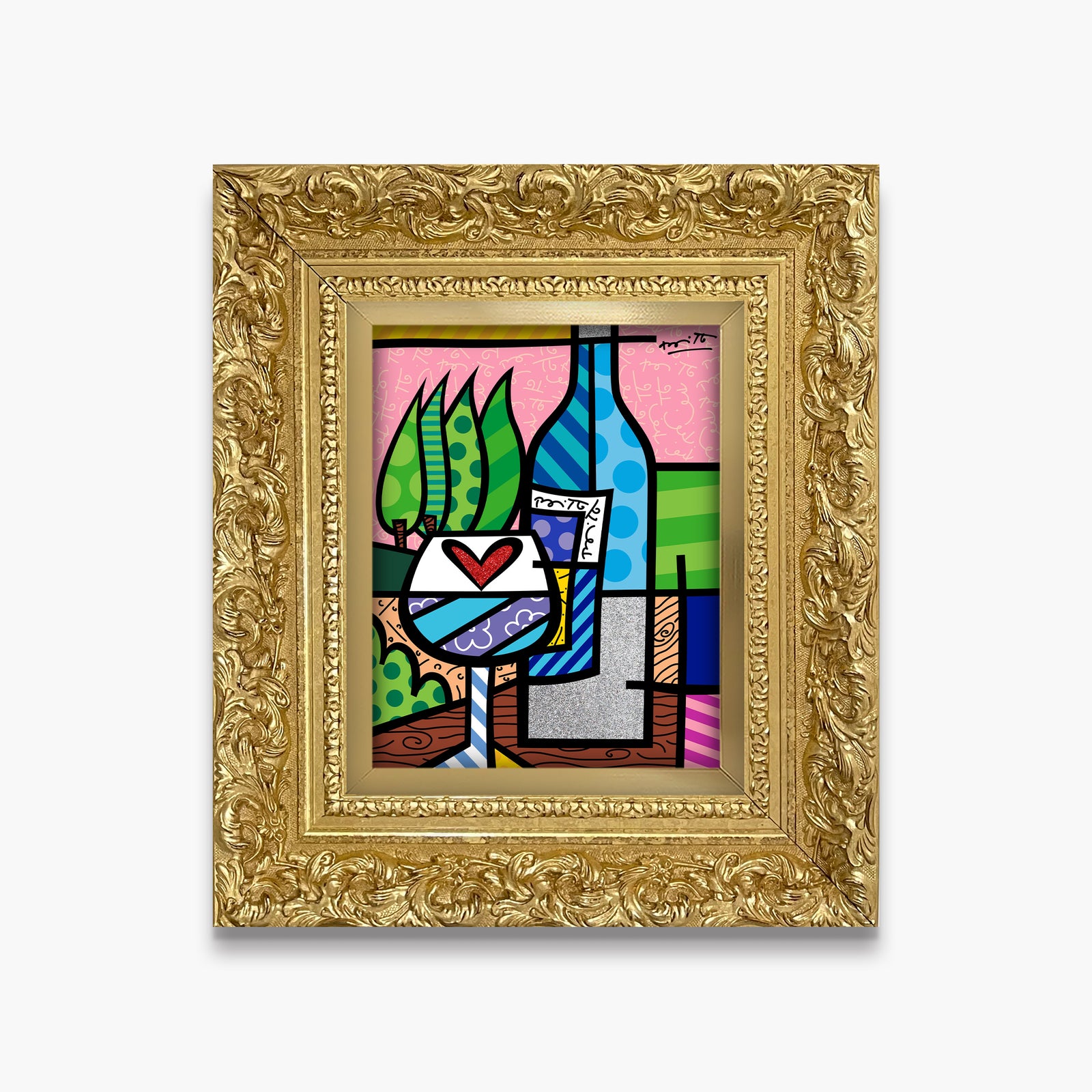 modern pop art to happiness limited edition print vibrant home decor