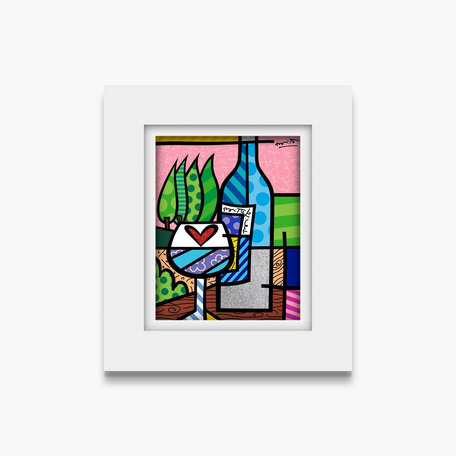 to happiness limited edition print colorful decorative collectible gift idea