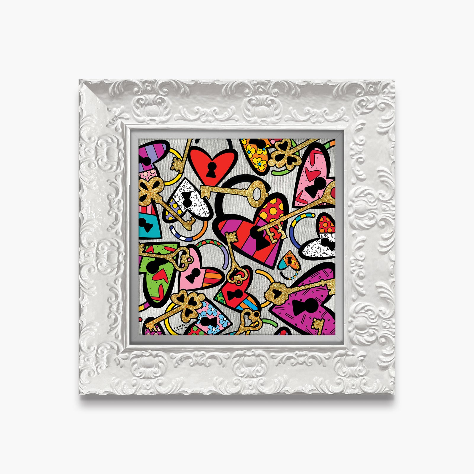 locks of love limited edition artistic colorful design collectible