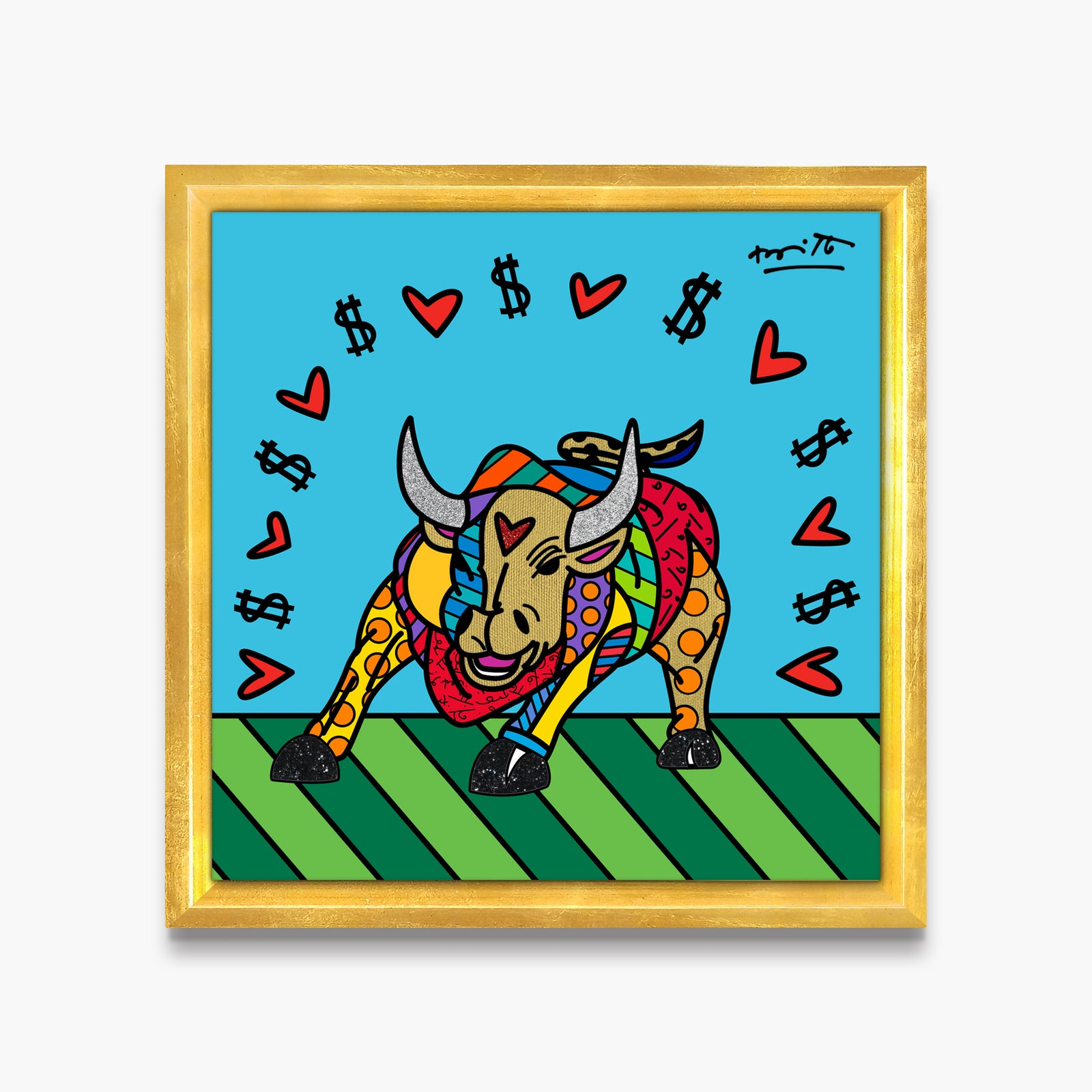 modern pop art for good luck limited edition vibrant home decor