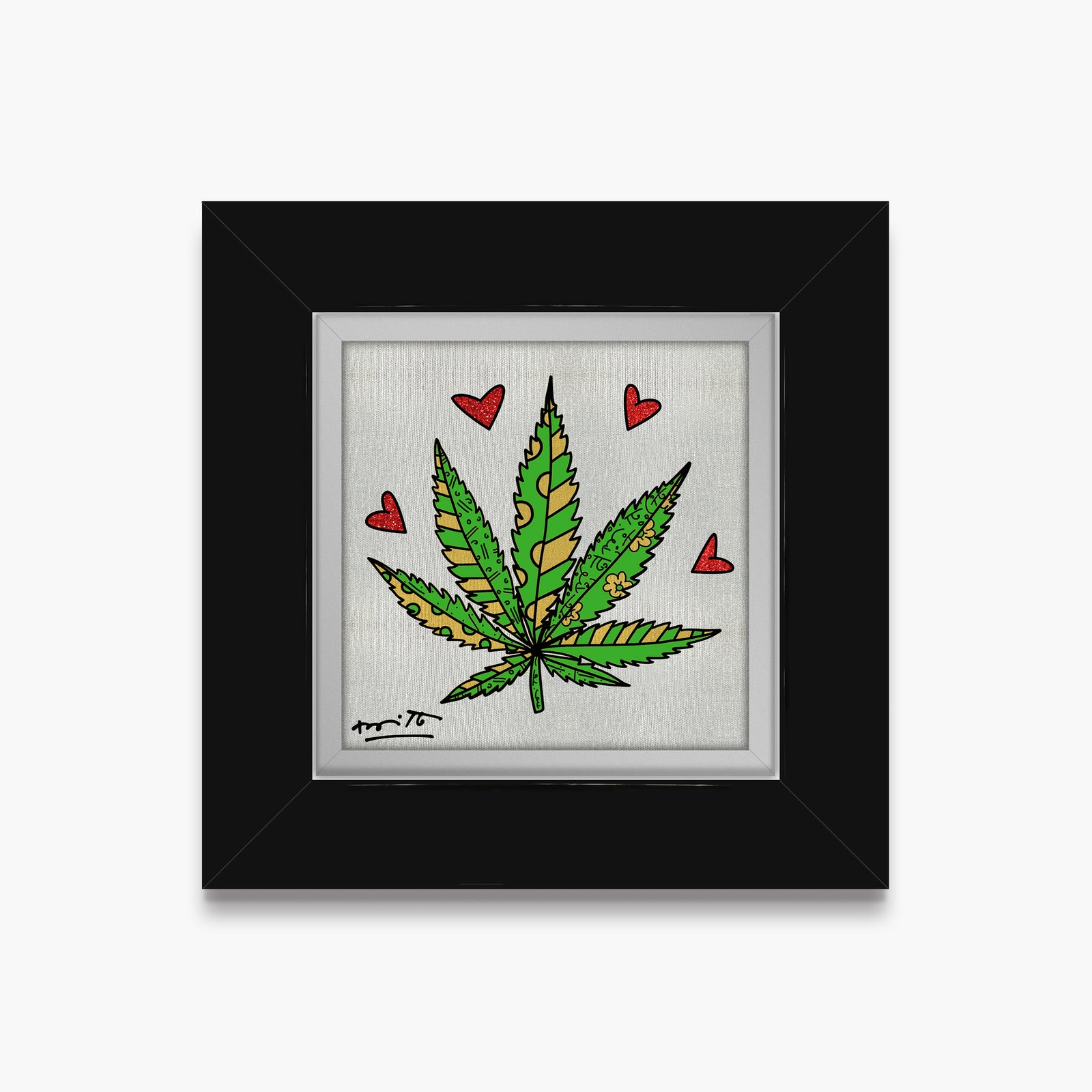 medicinal silver limited edition print artistic colorful design collectible