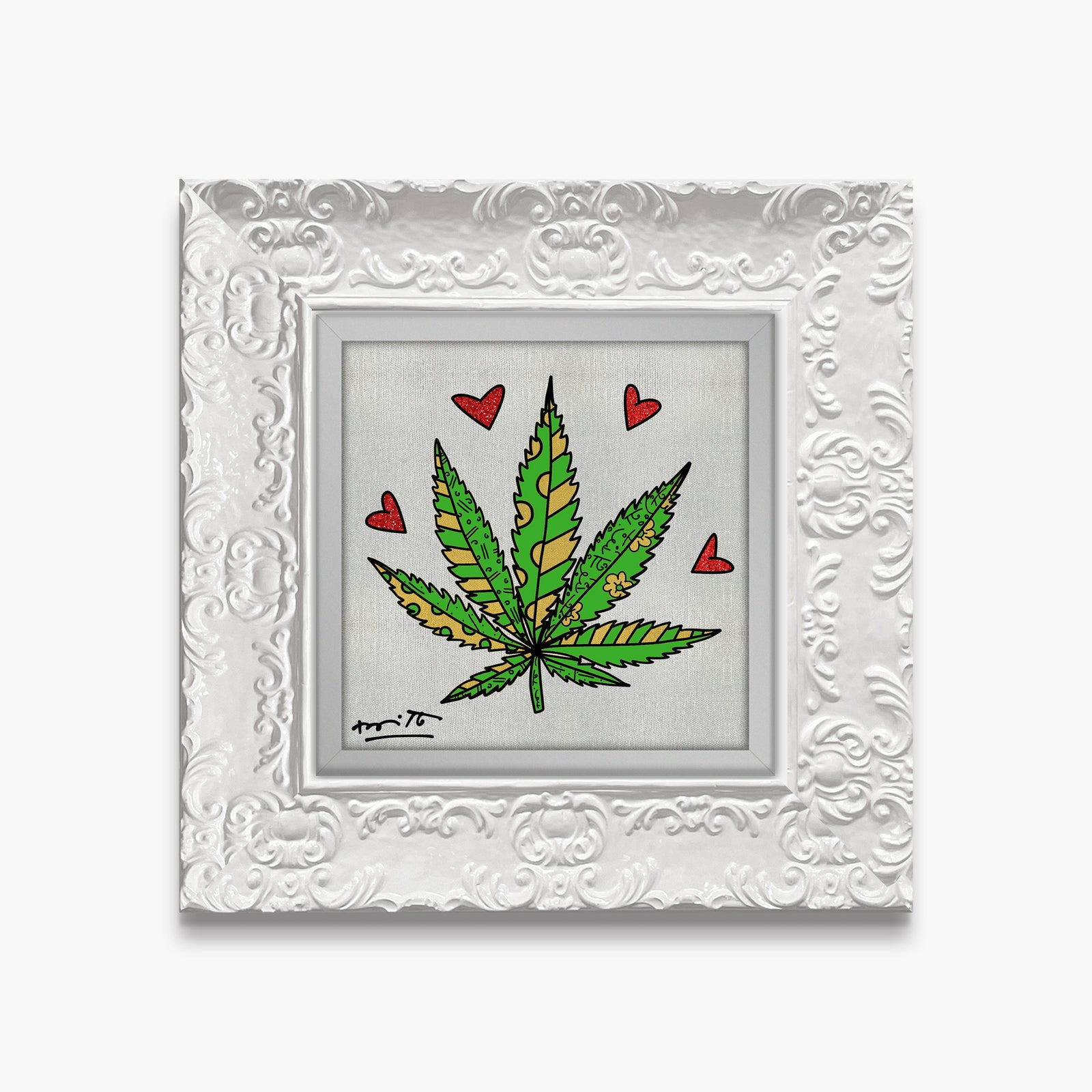 medicinal silver limited edition print artistic colorful design collectible