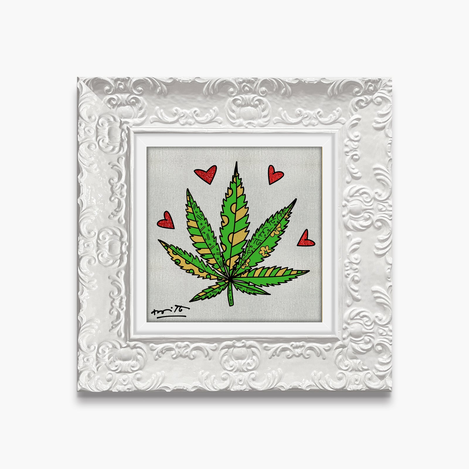 modern pop art medicinal silver limited edition print vibrant home decor