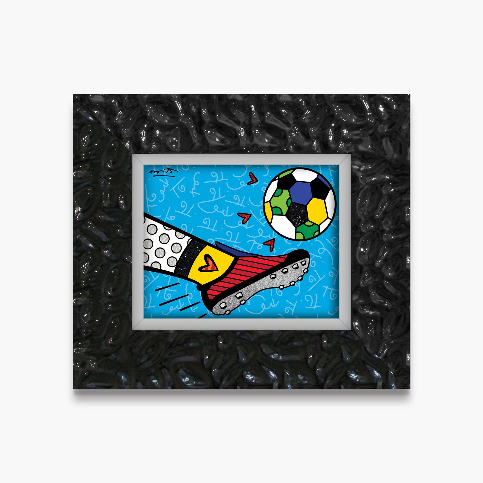 modern pop art goalll limited edition print vibrant home decor