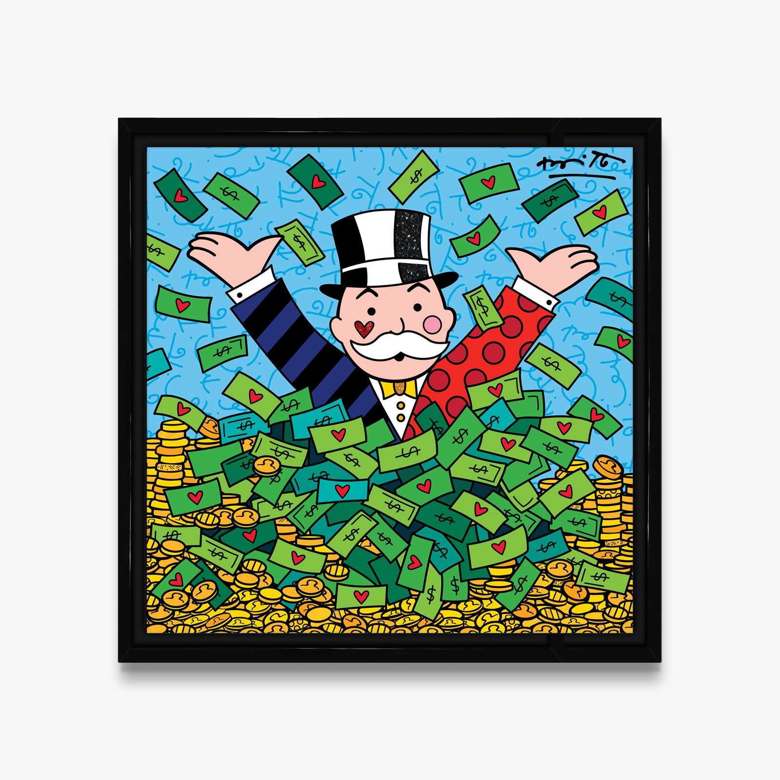I Made It! (Monopoly By Britto) - Limited Edition Print