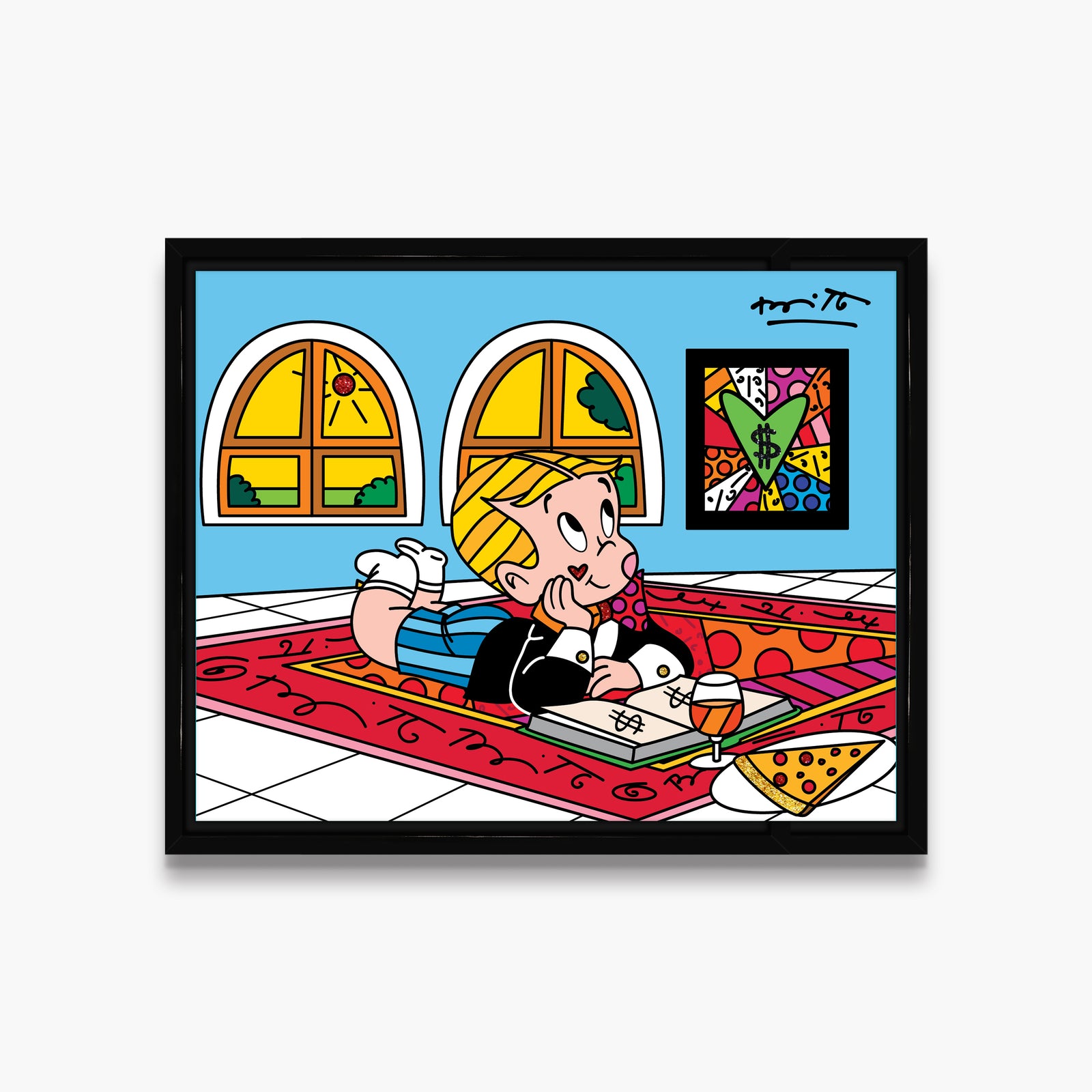 Thinking About You (Richie Rich NBCUniversal) - Limited Edition Print