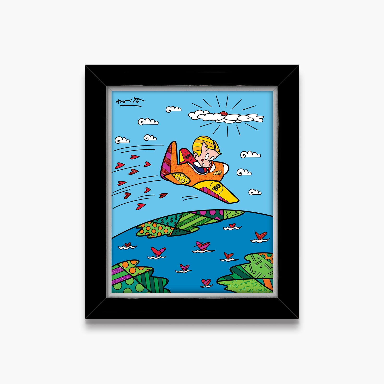 at the top richie rich colorful decorative collectible gift idea
