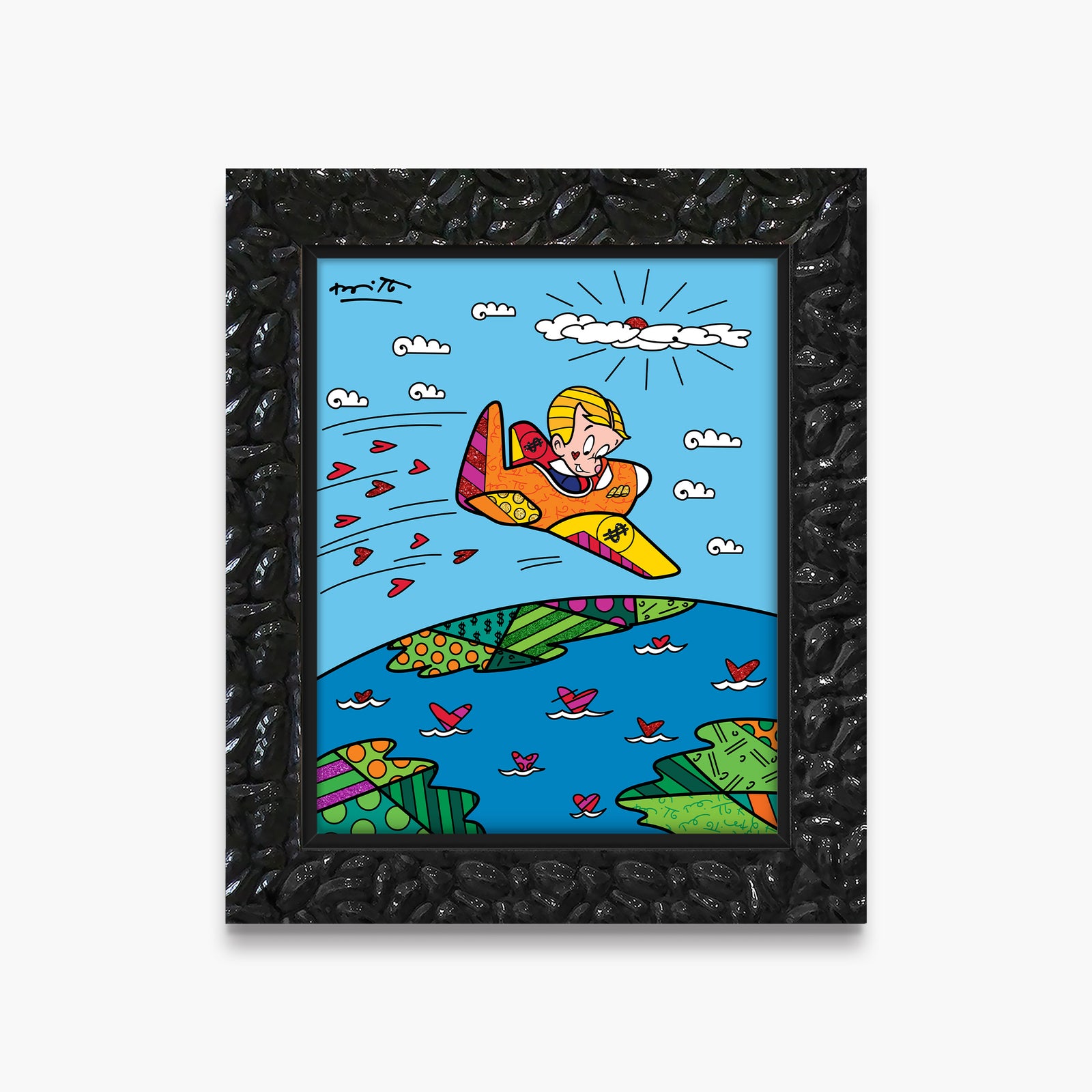 modern pop art at the top richie rich vibrant home decor